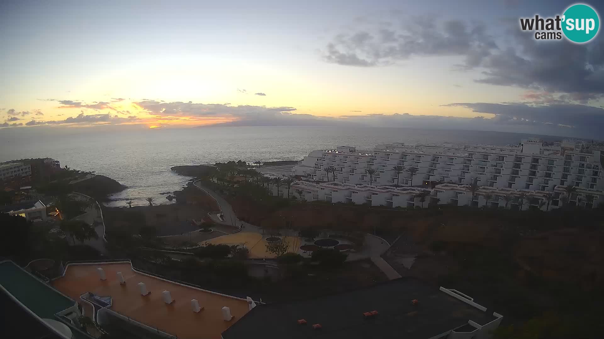 Web kamera uživo Playa de Las Galgas – Playa Paraiso – otok La Gomera – Costa Adeje – Tenerife