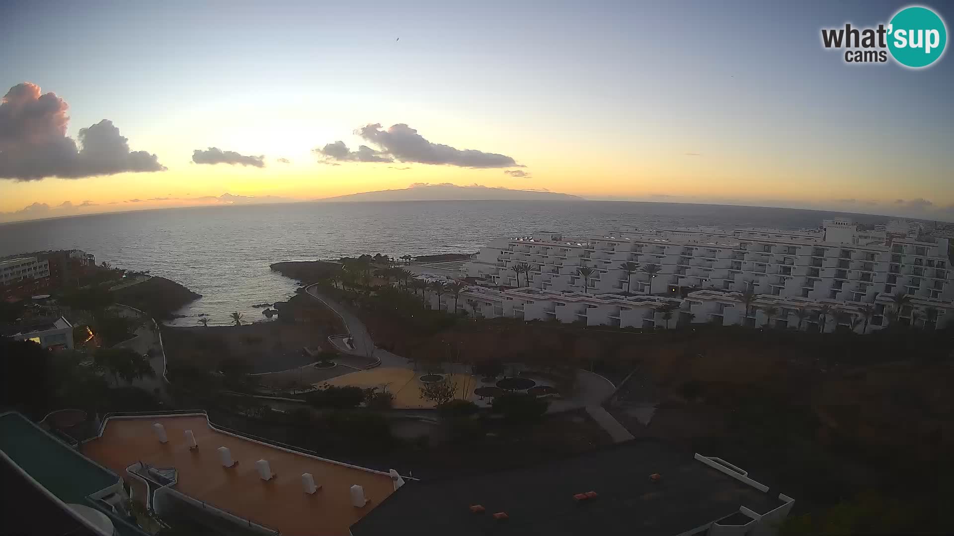 Webcam live spiaggia Las Galgas – Playa Paraiso – Isola La Gomera – Costa Adeje – Tenerife