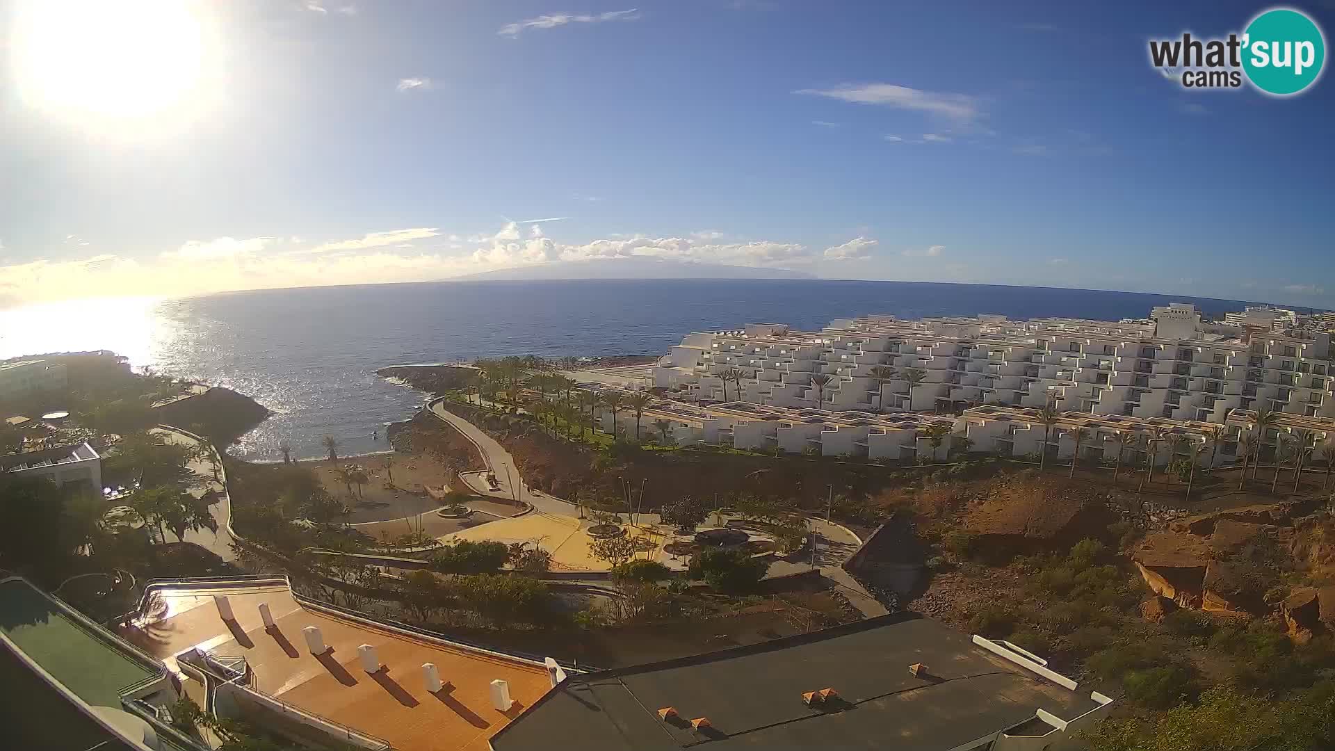 Webcam live spiaggia Las Galgas – Playa Paraiso – Isola La Gomera – Costa Adeje – Tenerife