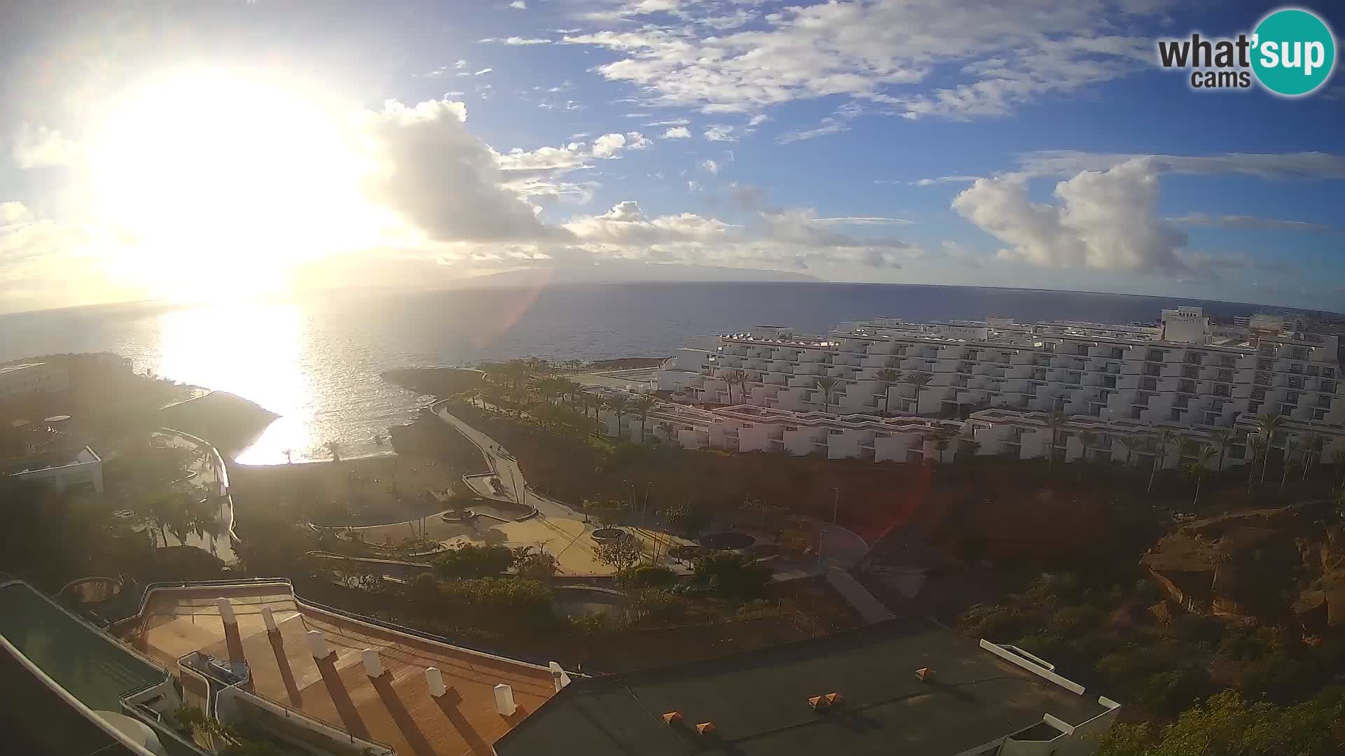 Live-Webcam Las Galgas Strand – Playa Paraiso – Insel La Gomera – Costa Adeje – Teneriffa