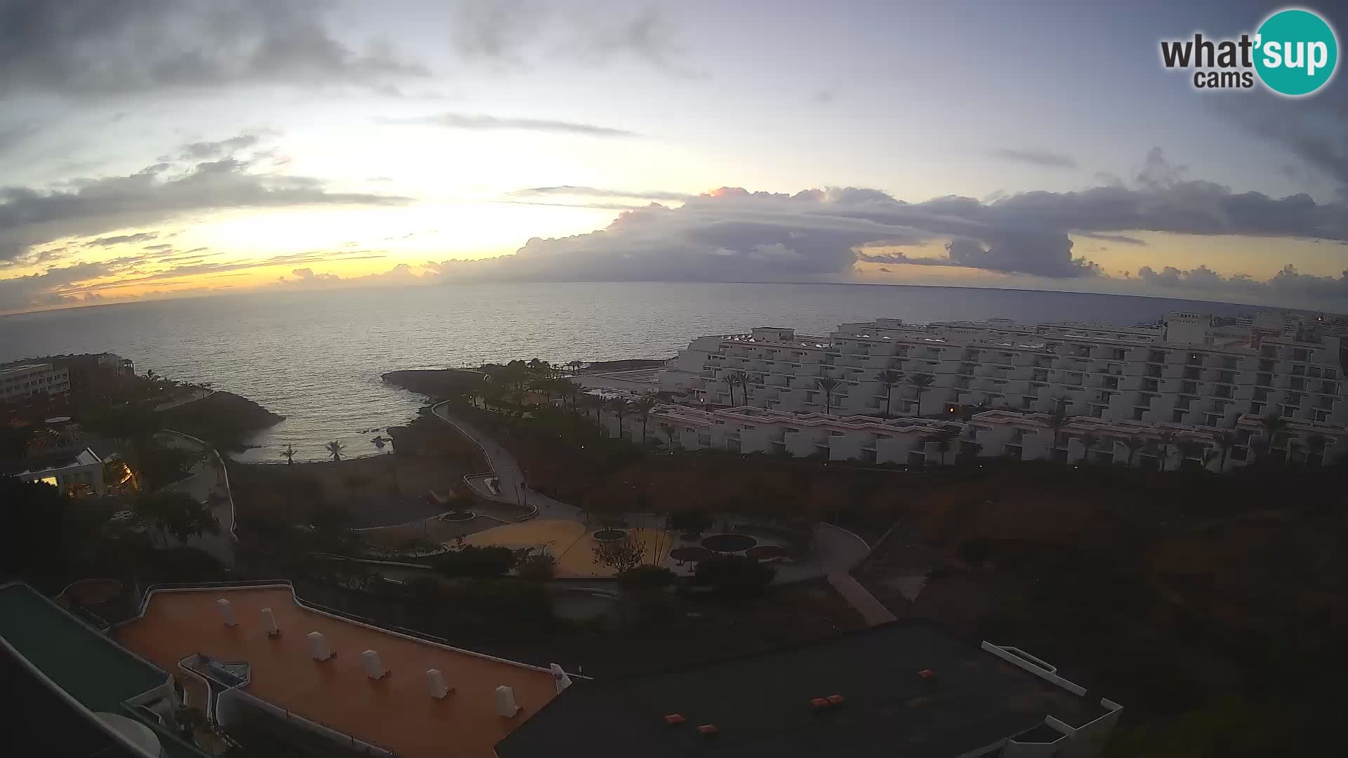 Webcam en direct Playa de Las Galgas – Playa Paraiso – île de La Gomera – Costa Adeje – Tenerife