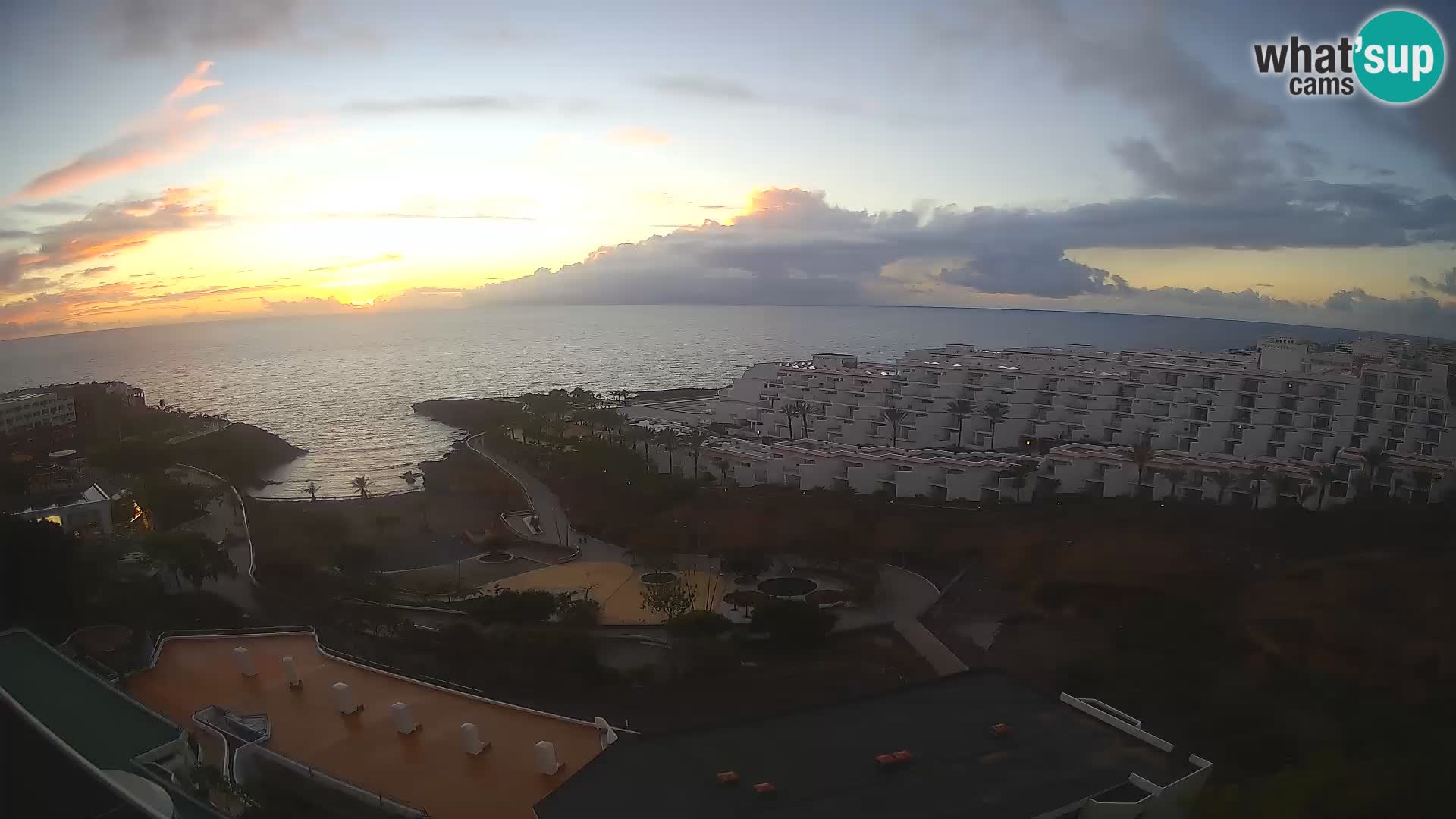 Webcam en direct Playa de Las Galgas – Playa Paraiso – île de La Gomera – Costa Adeje – Tenerife