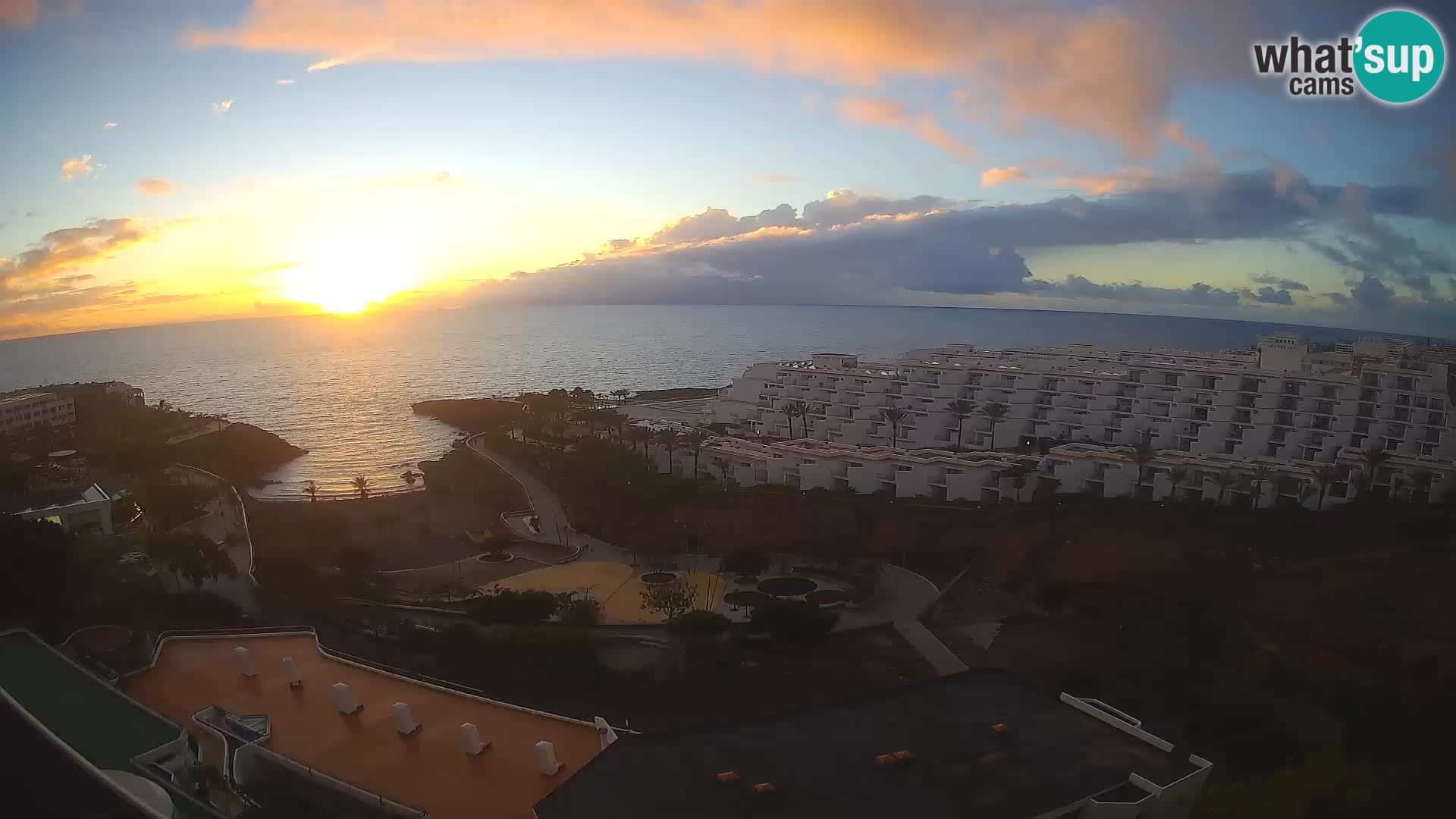 Webcam en direct Playa de Las Galgas – Playa Paraiso – île de La Gomera – Costa Adeje – Tenerife