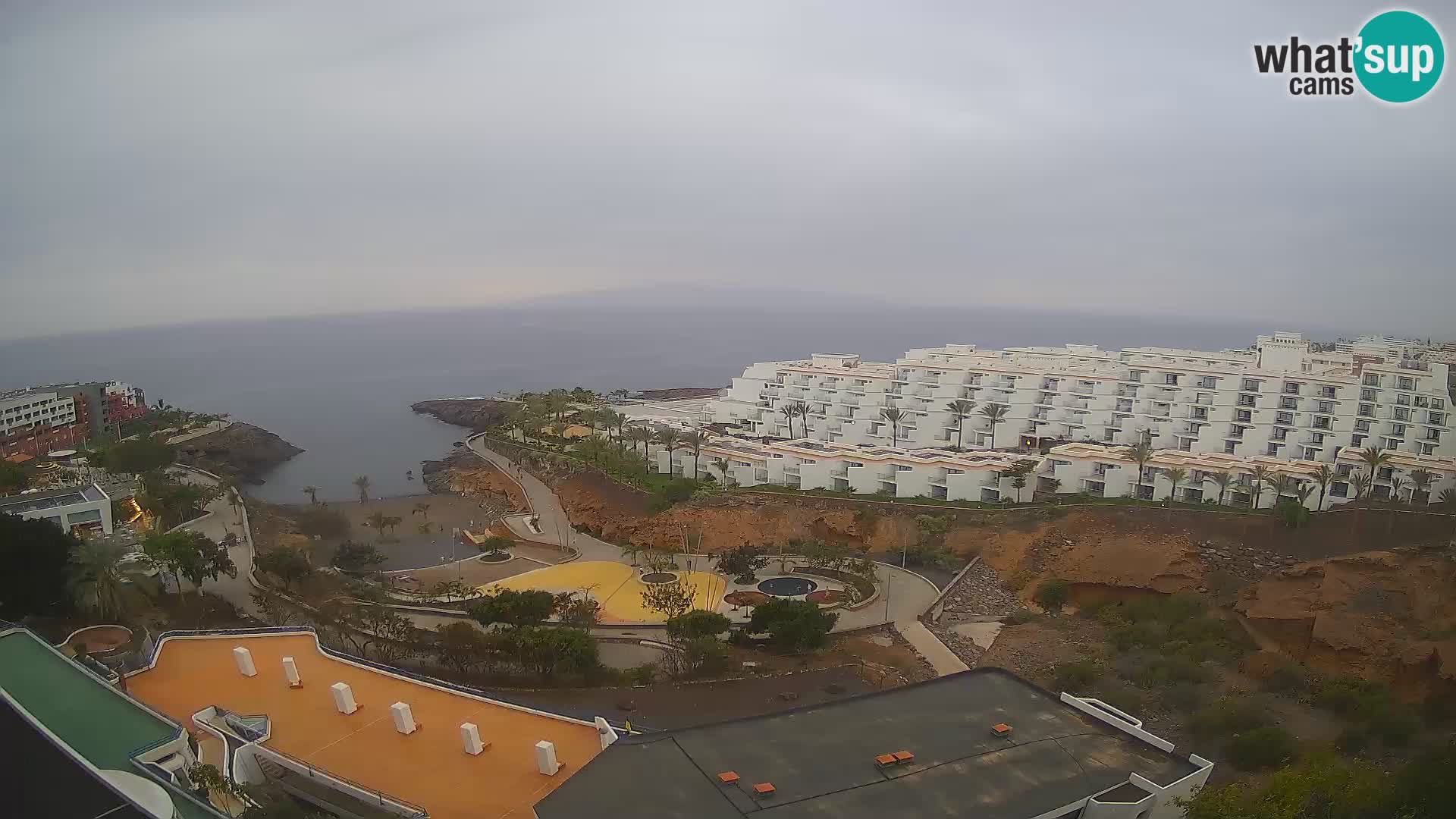 Live-Webcam Las Galgas Strand – Playa Paraiso – Insel La Gomera – Costa Adeje – Teneriffa