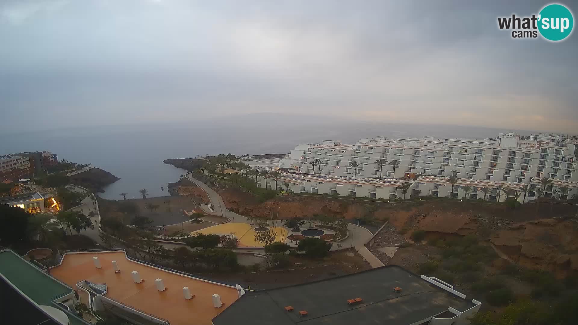 Web kamera uživo Playa de Las Galgas – Playa Paraiso – otok La Gomera – Costa Adeje – Tenerife