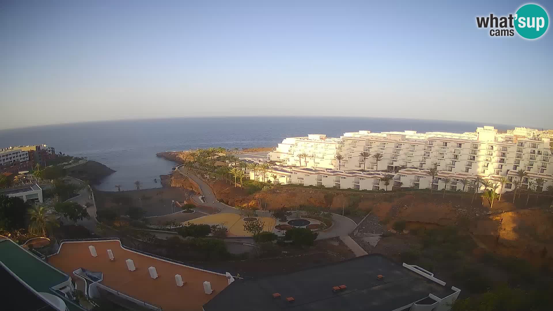 Web kamera uživo Playa de Las Galgas – Playa Paraiso – otok La Gomera – Costa Adeje – Tenerife