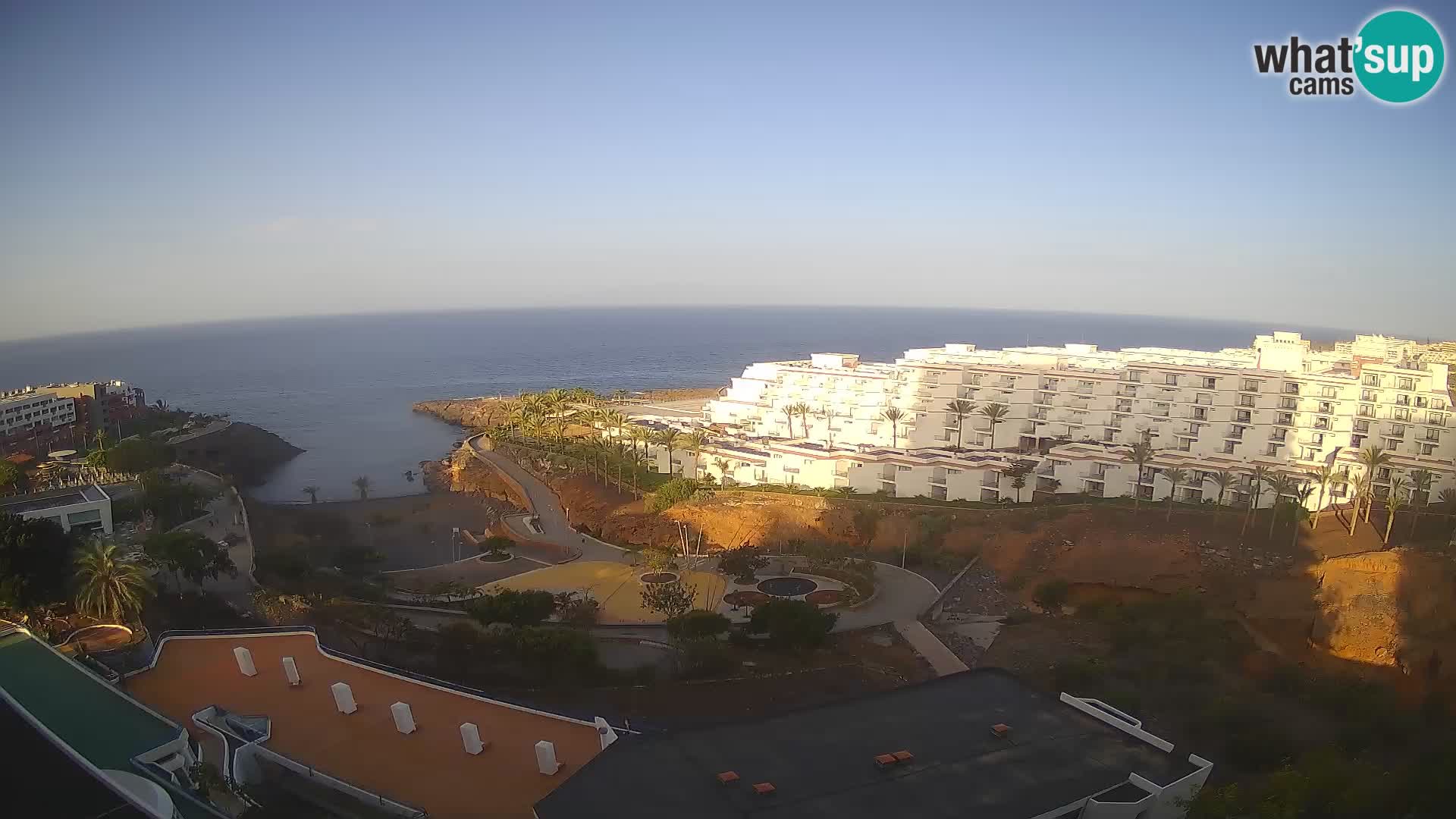 Webcam en vivo Playa de Las Galgas – Playa Paraíso – Isla de La Gomera – Costa Adeje – Tenerife