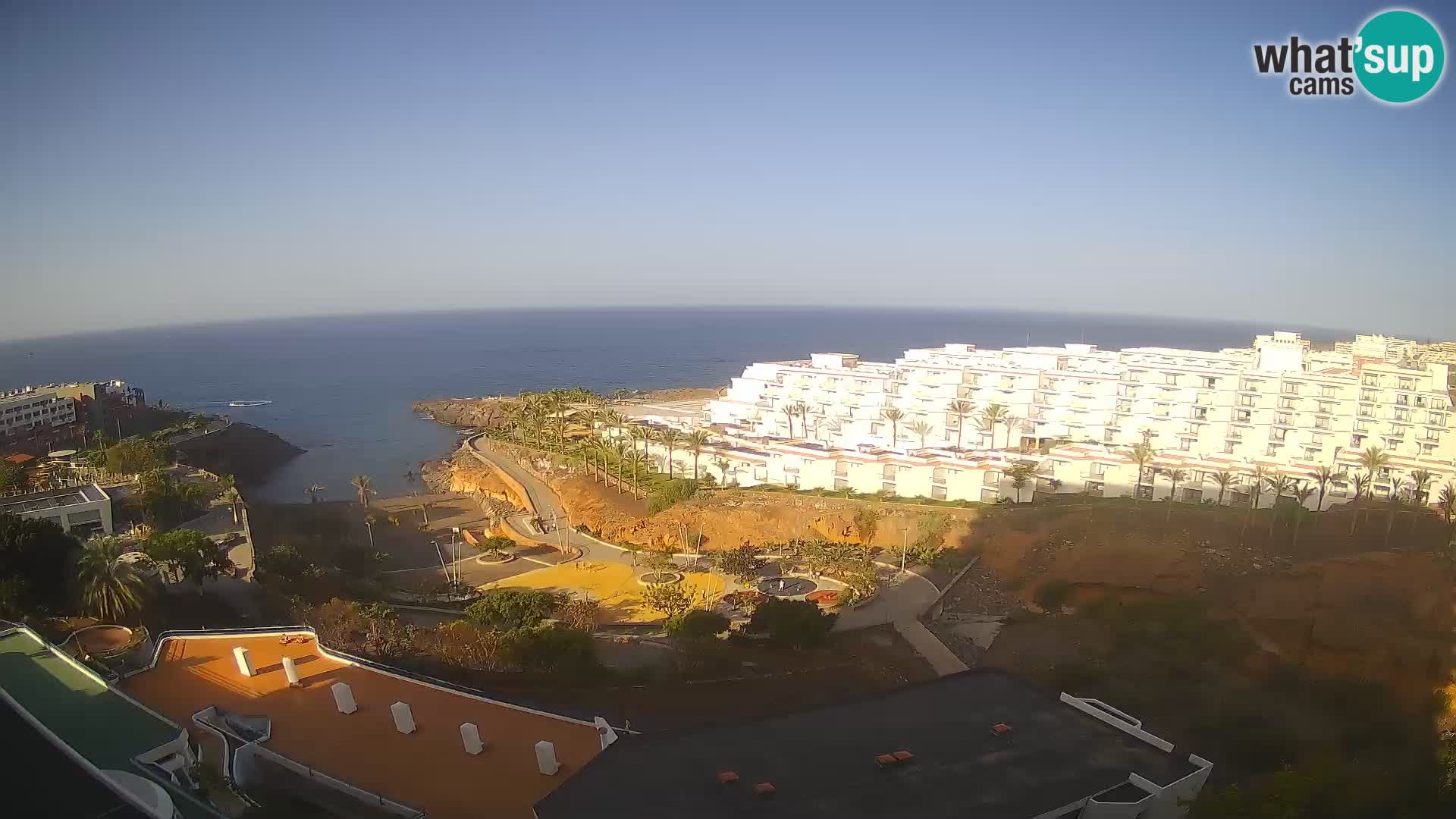 Live-Webcam Las Galgas Strand – Playa Paraiso – Insel La Gomera – Costa Adeje – Teneriffa