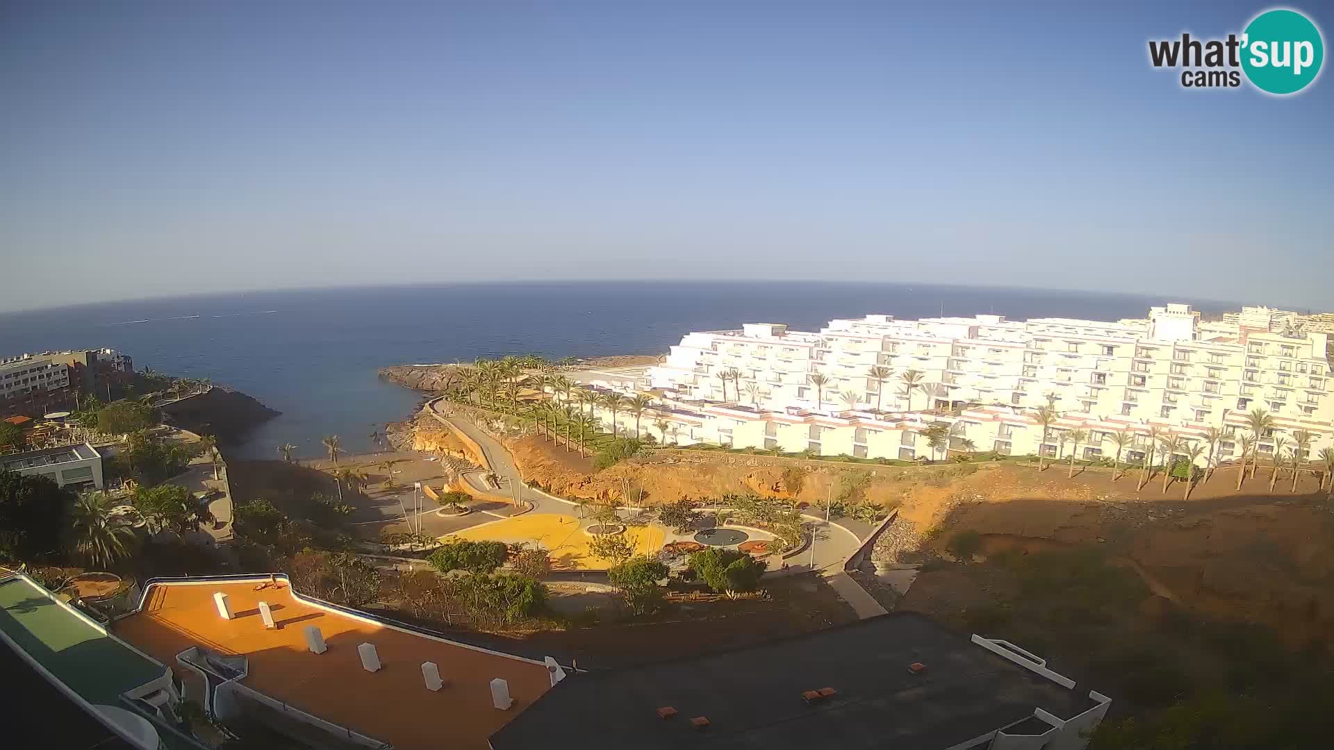 Webcam live spiaggia Las Galgas – Playa Paraiso – Isola La Gomera – Costa Adeje – Tenerife