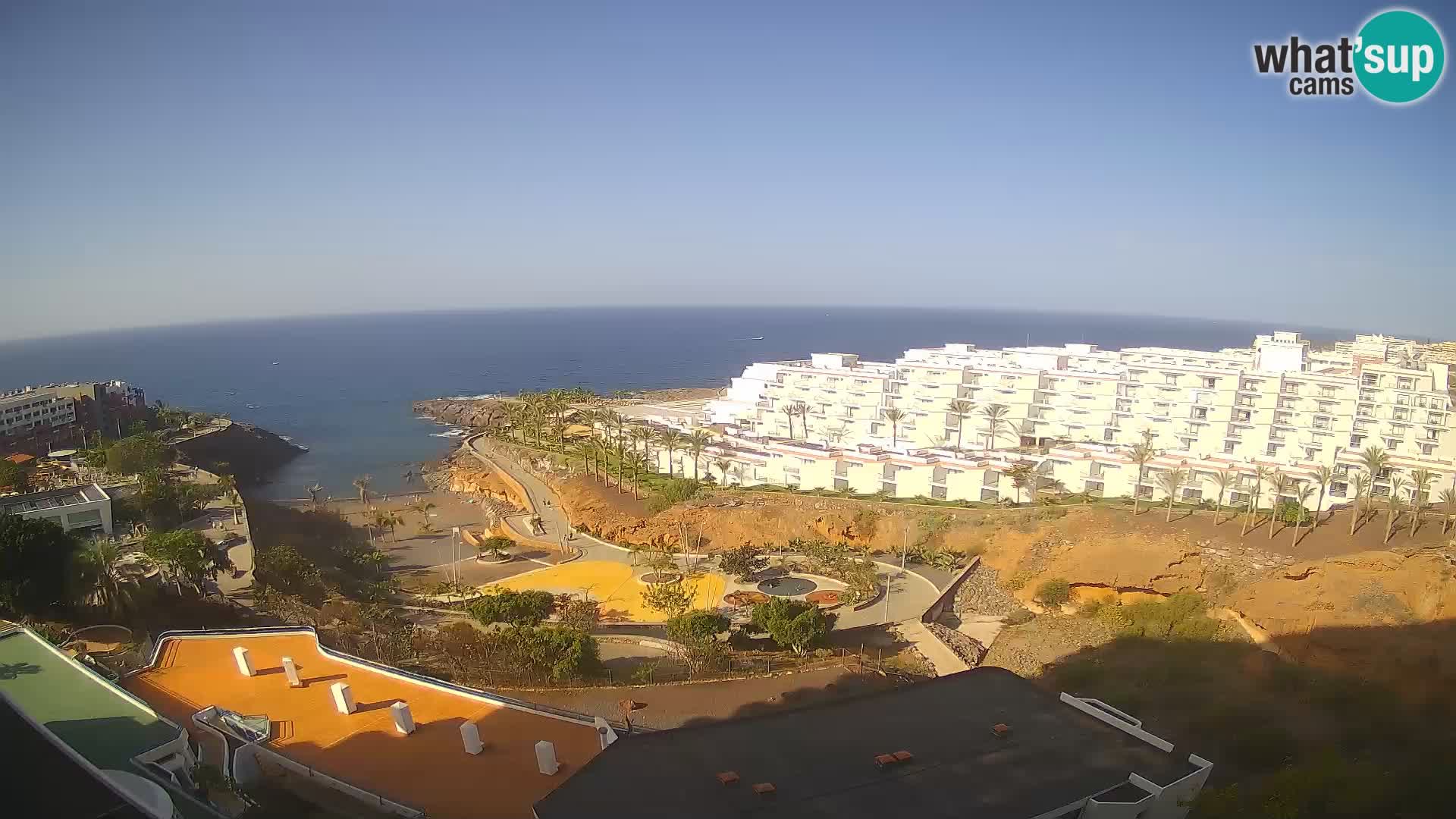 Live-Webcam Las Galgas Strand – Playa Paraiso – Insel La Gomera – Costa Adeje – Teneriffa