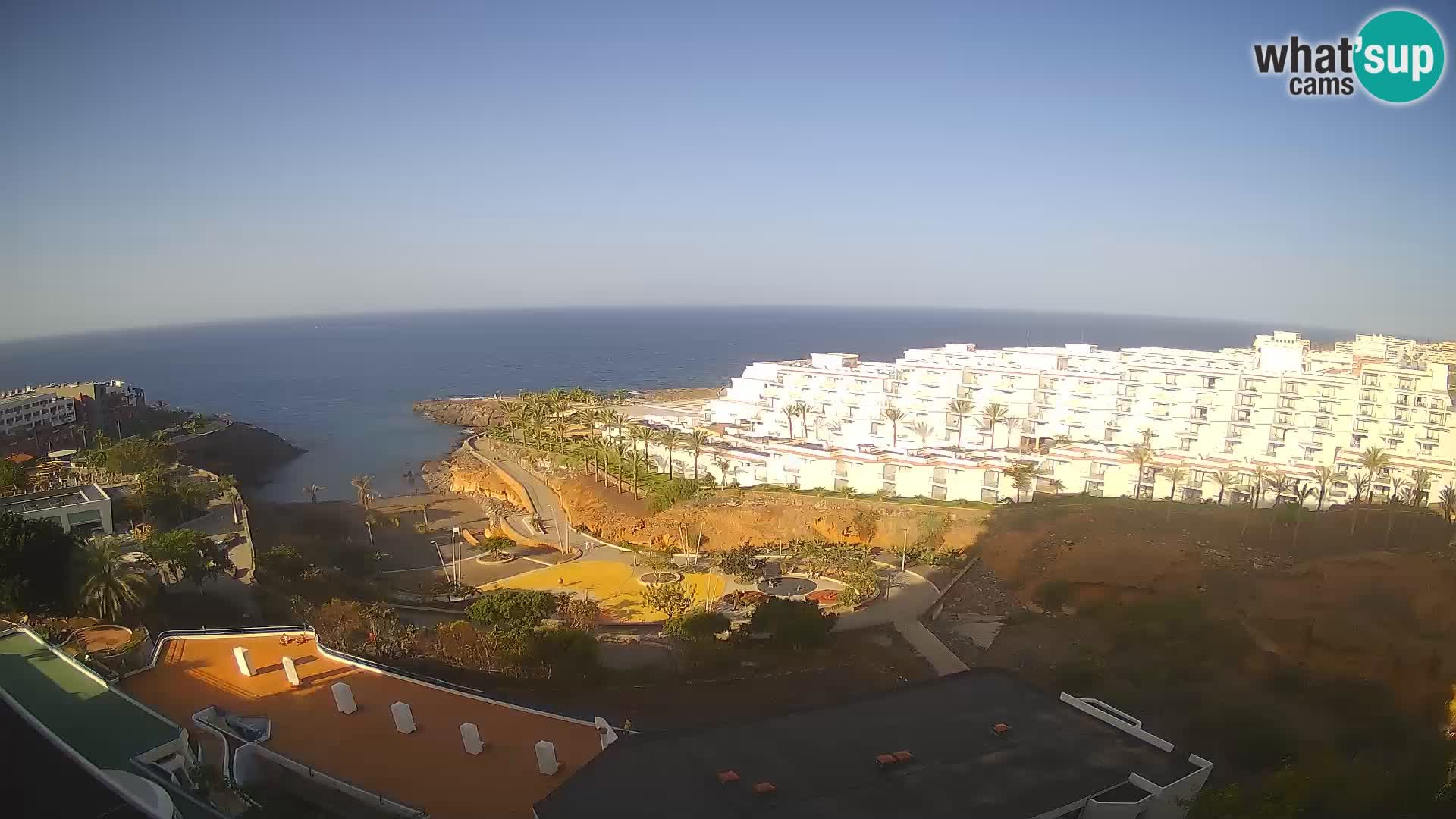 Webcam en vivo Playa de Las Galgas – Playa Paraíso – Isla de La Gomera – Costa Adeje – Tenerife