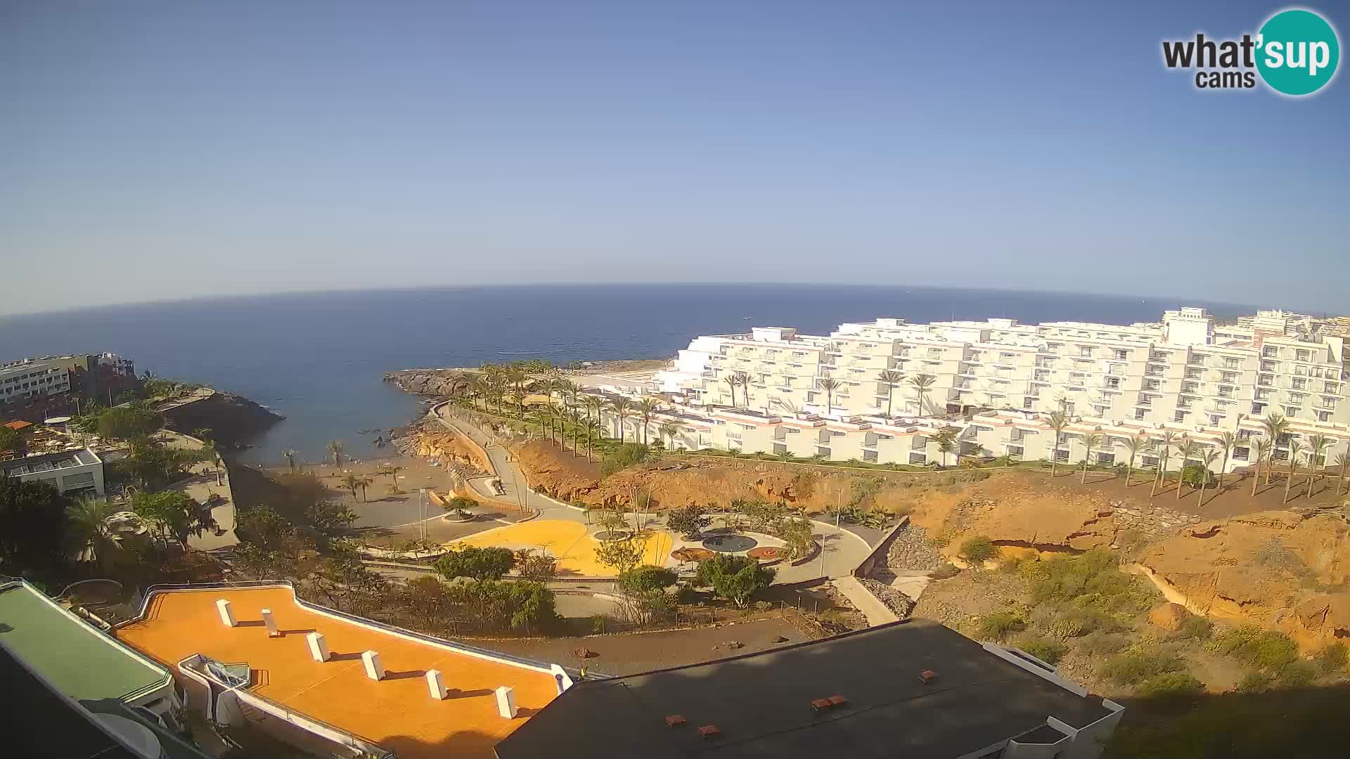 Webcam live spiaggia Las Galgas – Playa Paraiso – Isola La Gomera – Costa Adeje – Tenerife