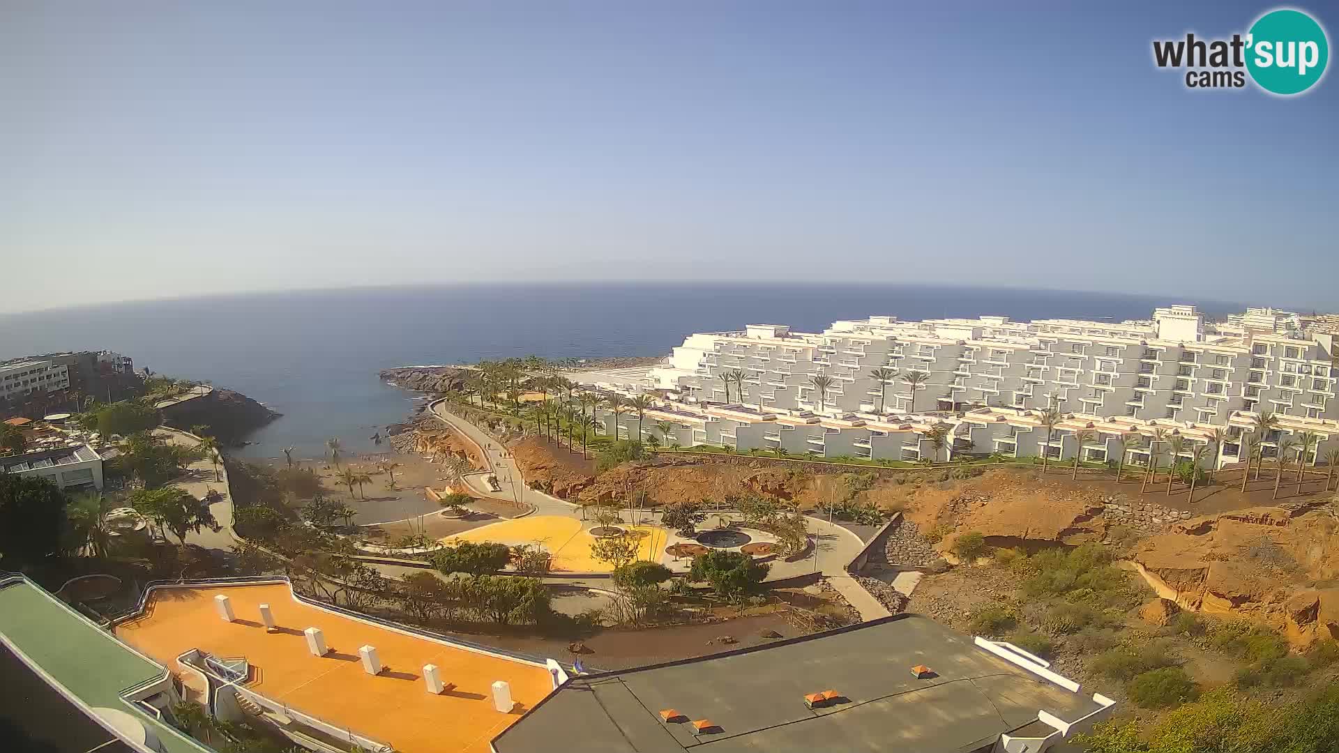 Webcam en vivo Playa de Las Galgas – Playa Paraíso – Isla de La Gomera – Costa Adeje – Tenerife