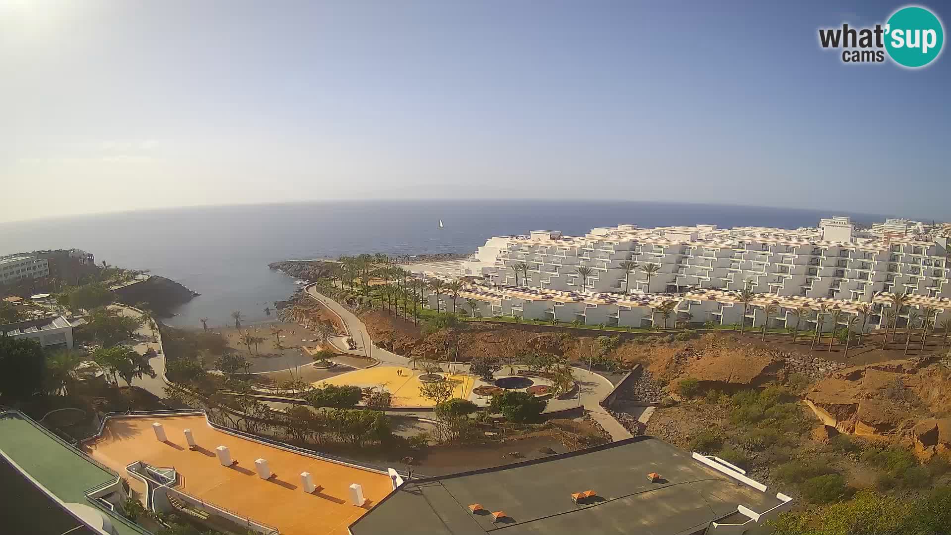 Live-Webcam Las Galgas Strand – Playa Paraiso – Insel La Gomera – Costa Adeje – Teneriffa