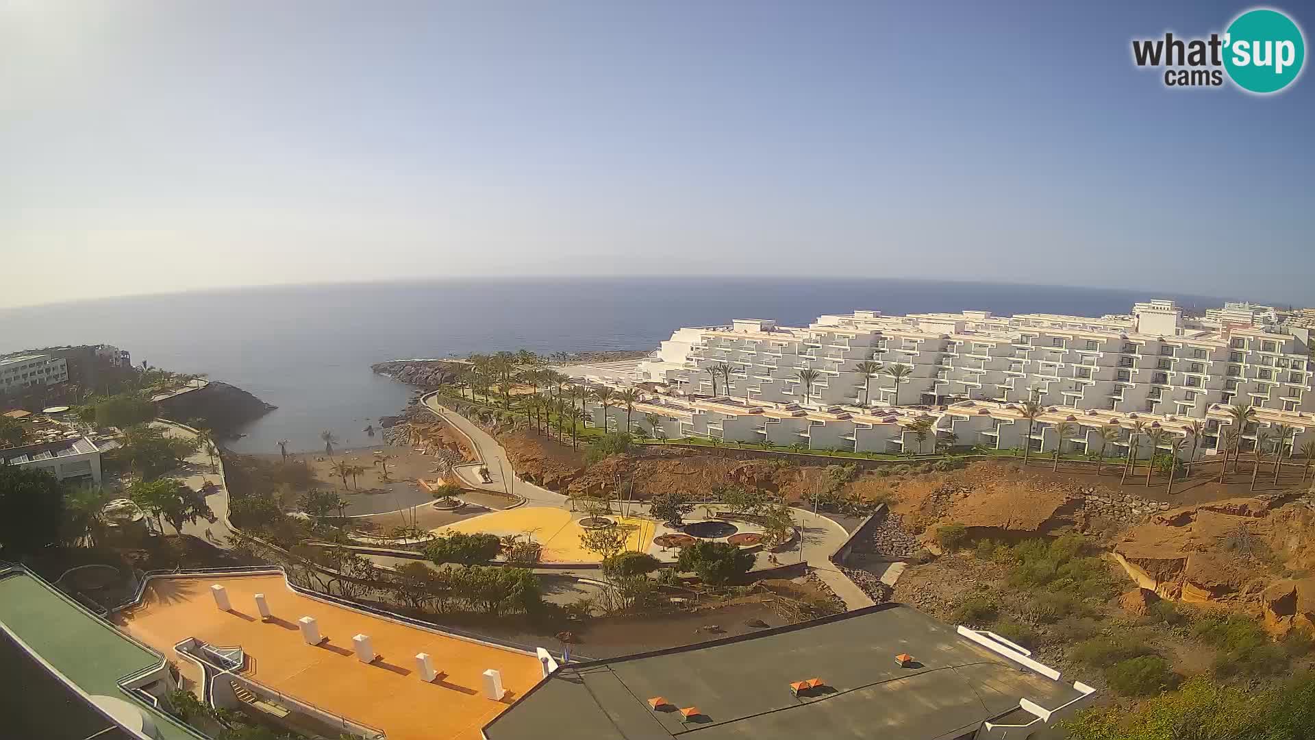 Webcam live spiaggia Las Galgas – Playa Paraiso – Isola La Gomera – Costa Adeje – Tenerife