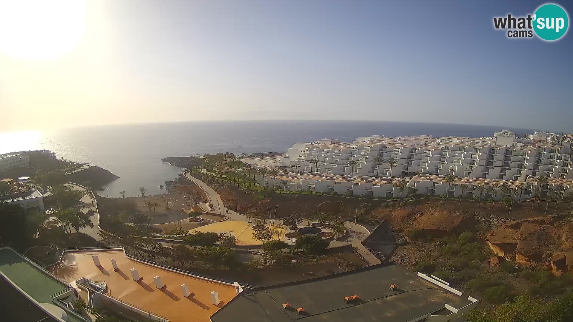 Webcam en vivo Playa de Las Galgas – Playa Paraíso – Isla de La Gomera – Costa Adeje – Tenerife