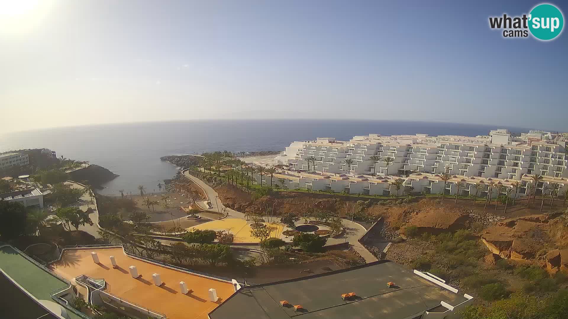 Webcam en vivo Playa de Las Galgas – Playa Paraíso – Isla de La Gomera – Costa Adeje – Tenerife