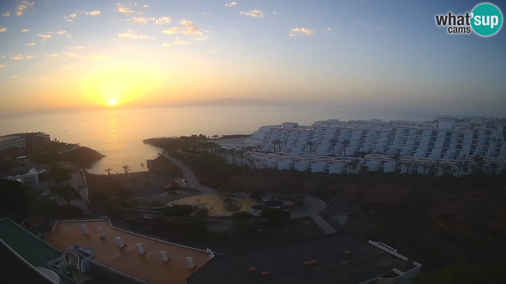 Webcam en vivo Playa de Las Galgas – Playa Paraíso – Isla de La Gomera – Costa Adeje – Tenerife