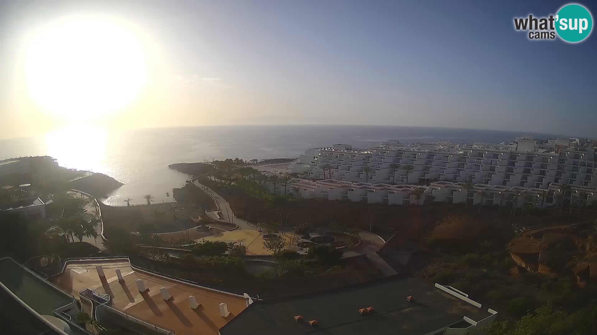 Webcam en vivo Playa de Las Galgas – Playa Paraíso – Isla de La Gomera – Costa Adeje – Tenerife