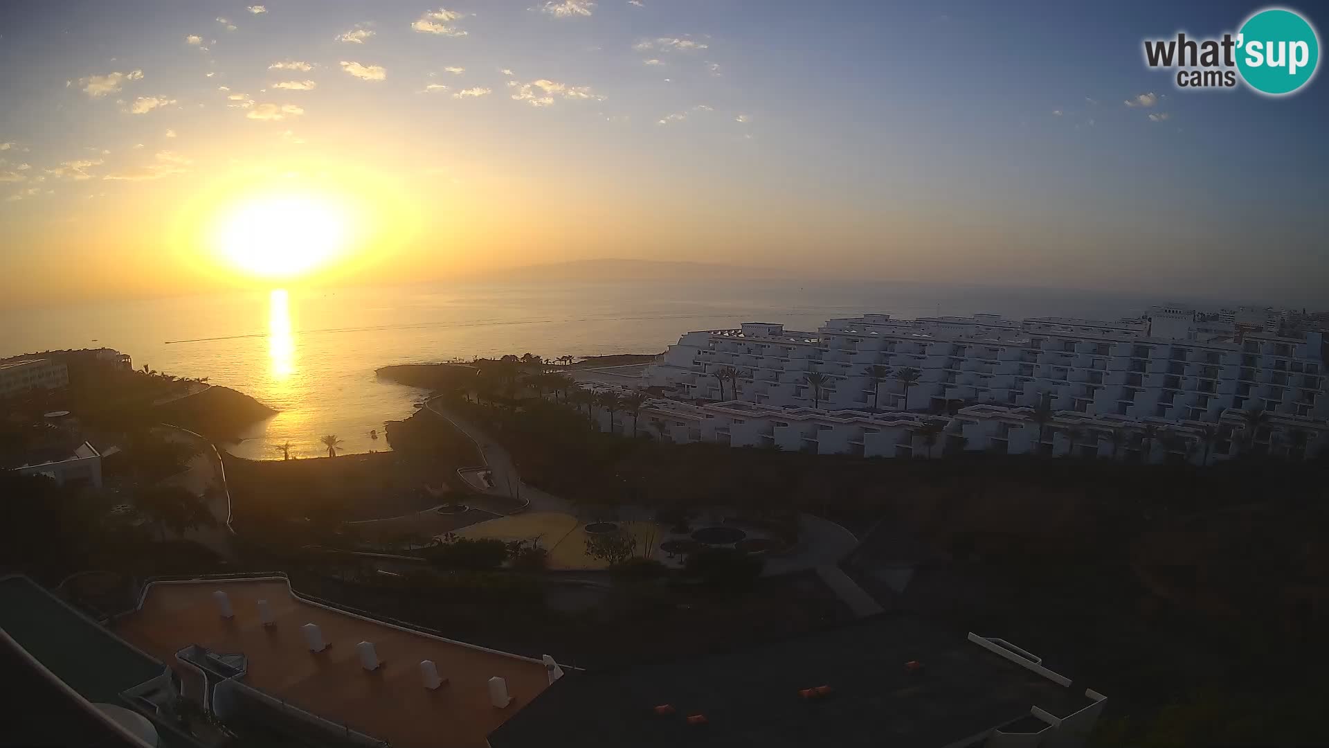 Webcam en vivo Playa de Las Galgas – Playa Paraíso – Isla de La Gomera – Costa Adeje – Tenerife