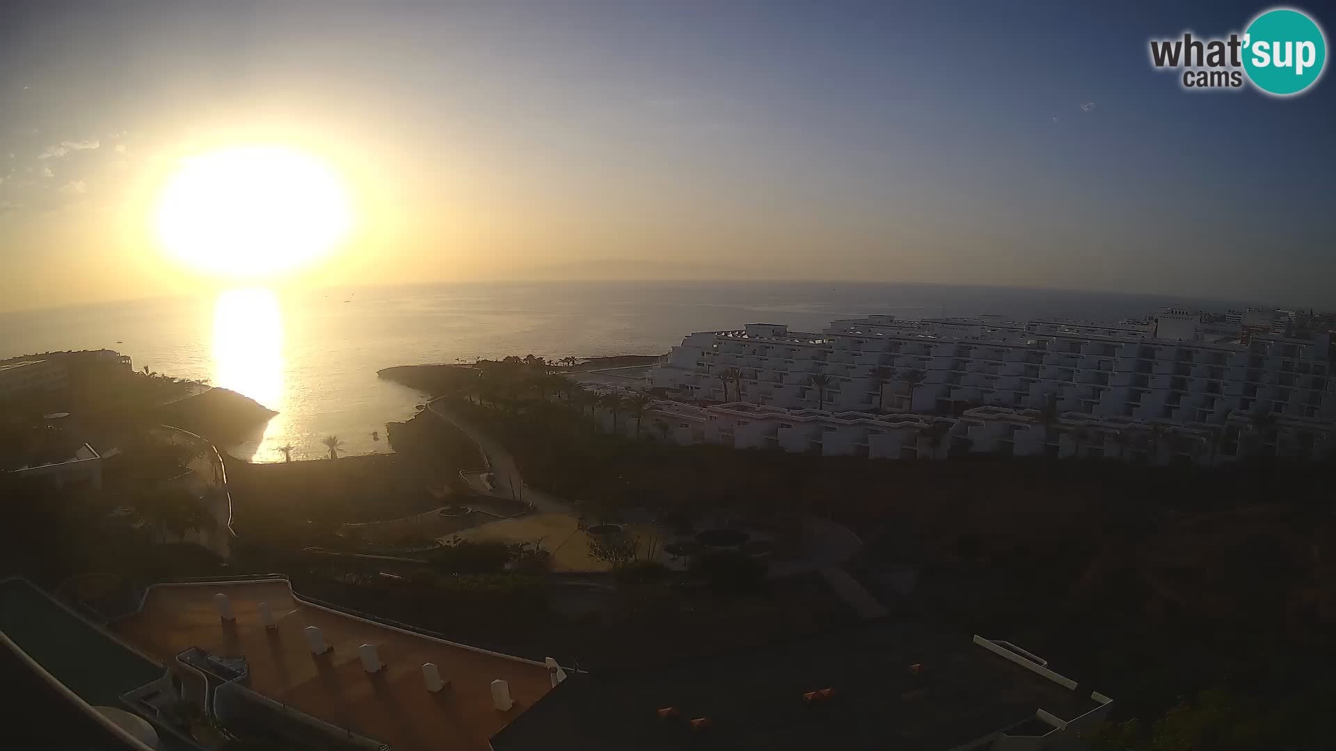 Web kamera uživo Playa de Las Galgas – Playa Paraiso – otok La Gomera – Costa Adeje – Tenerife