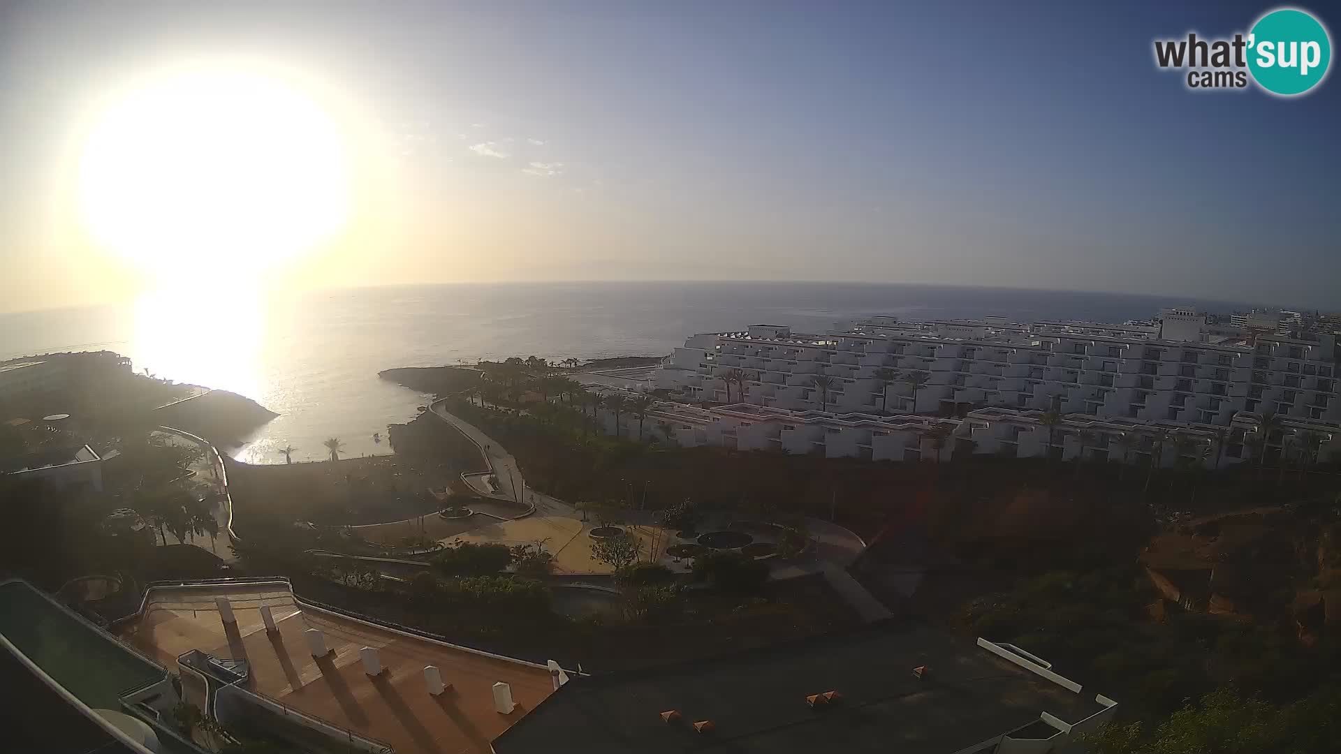 Webcam en vivo Playa de Las Galgas – Playa Paraíso – Isla de La Gomera – Costa Adeje – Tenerife