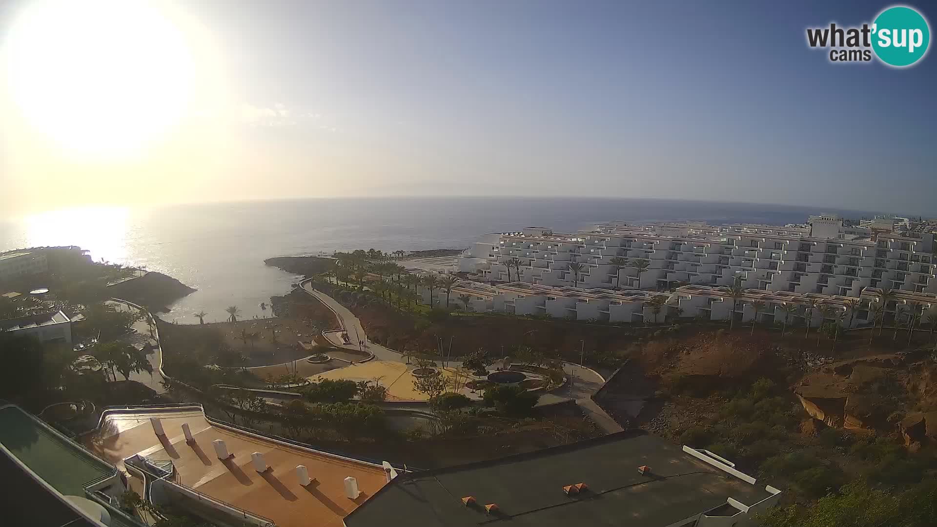 Web kamera uživo Playa de Las Galgas – Playa Paraiso – otok La Gomera – Costa Adeje – Tenerife