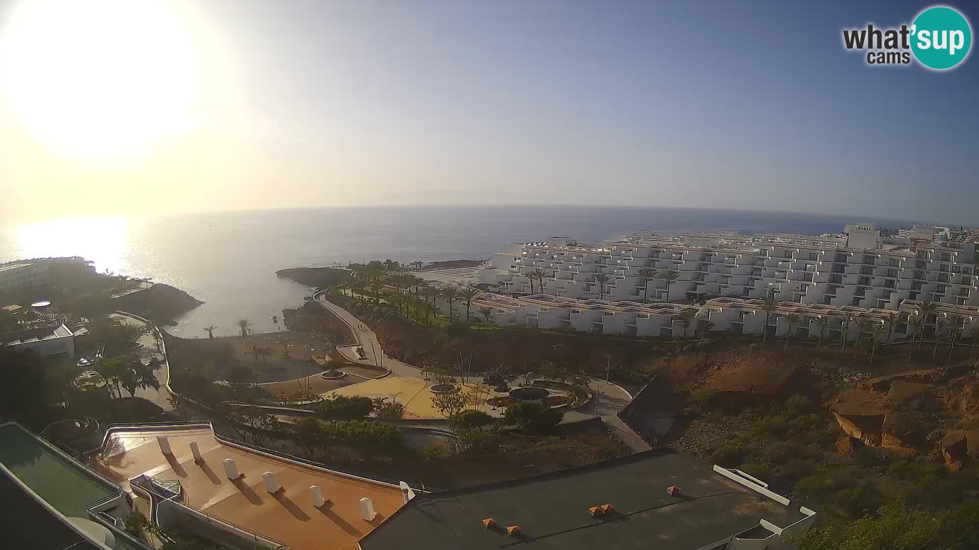 Webcam en vivo Playa de Las Galgas – Playa Paraíso – Isla de La Gomera – Costa Adeje – Tenerife