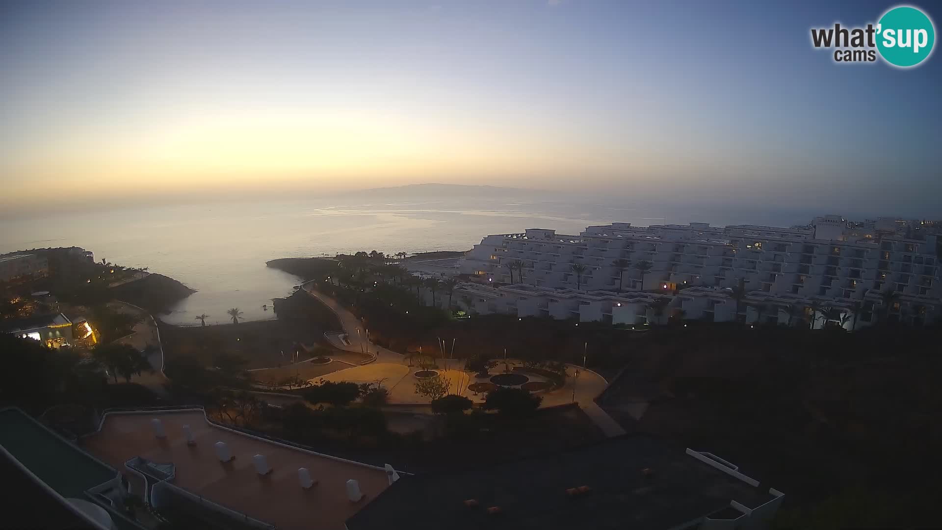 Webcam en vivo Playa de Las Galgas – Playa Paraíso – Isla de La Gomera – Costa Adeje – Tenerife