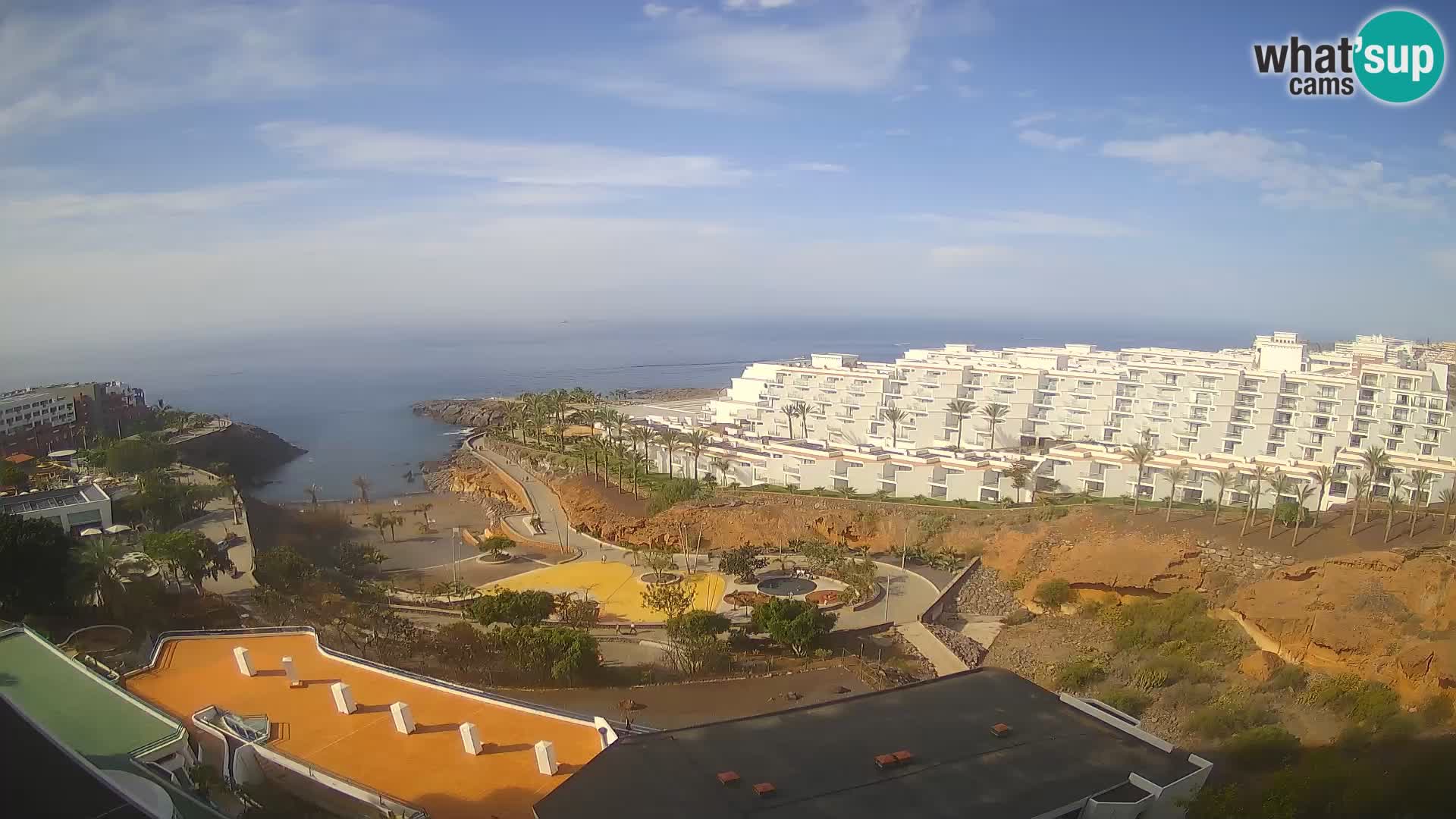 Webcam live spiaggia Las Galgas – Playa Paraiso – Isola La Gomera – Costa Adeje – Tenerife