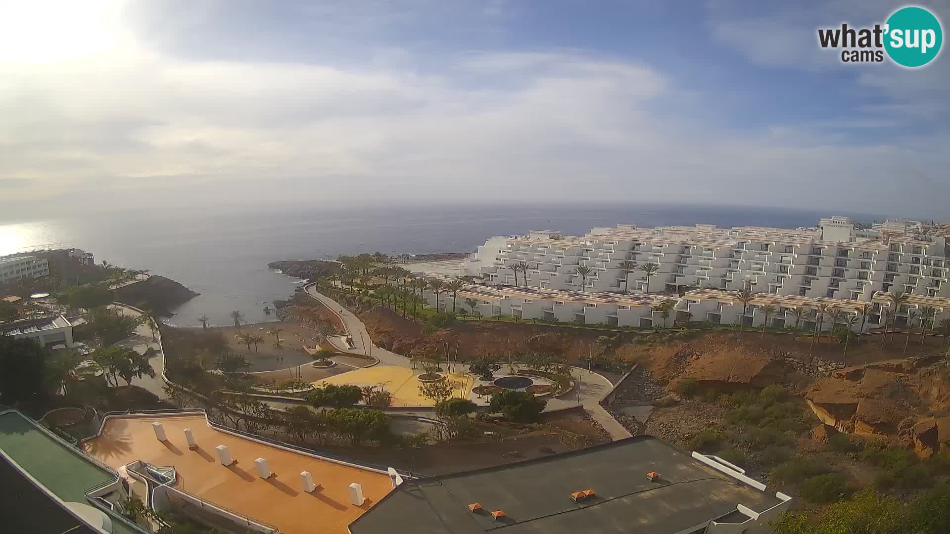 Live-Webcam Las Galgas Strand – Playa Paraiso – Insel La Gomera – Costa Adeje – Teneriffa