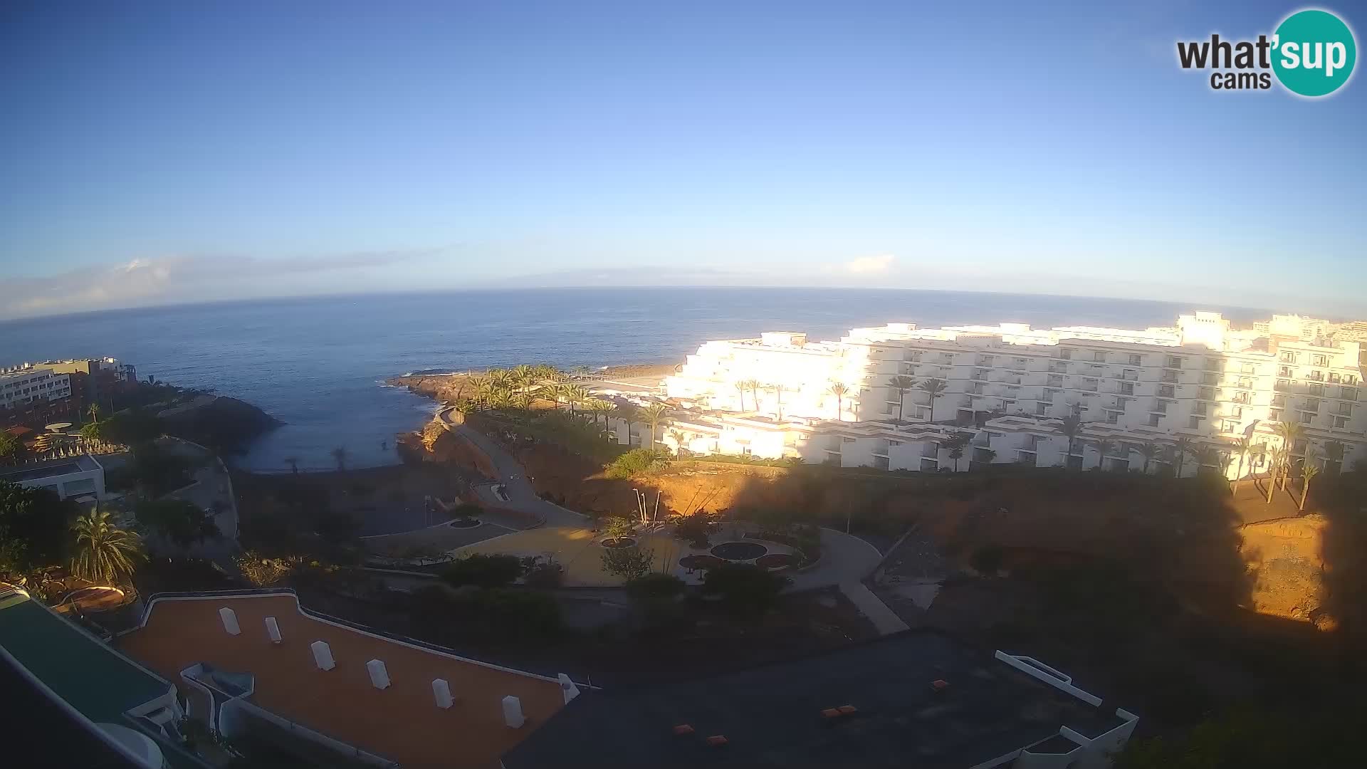 Webcam en vivo Playa de Las Galgas – Playa Paraíso – Isla de La Gomera – Costa Adeje – Tenerife