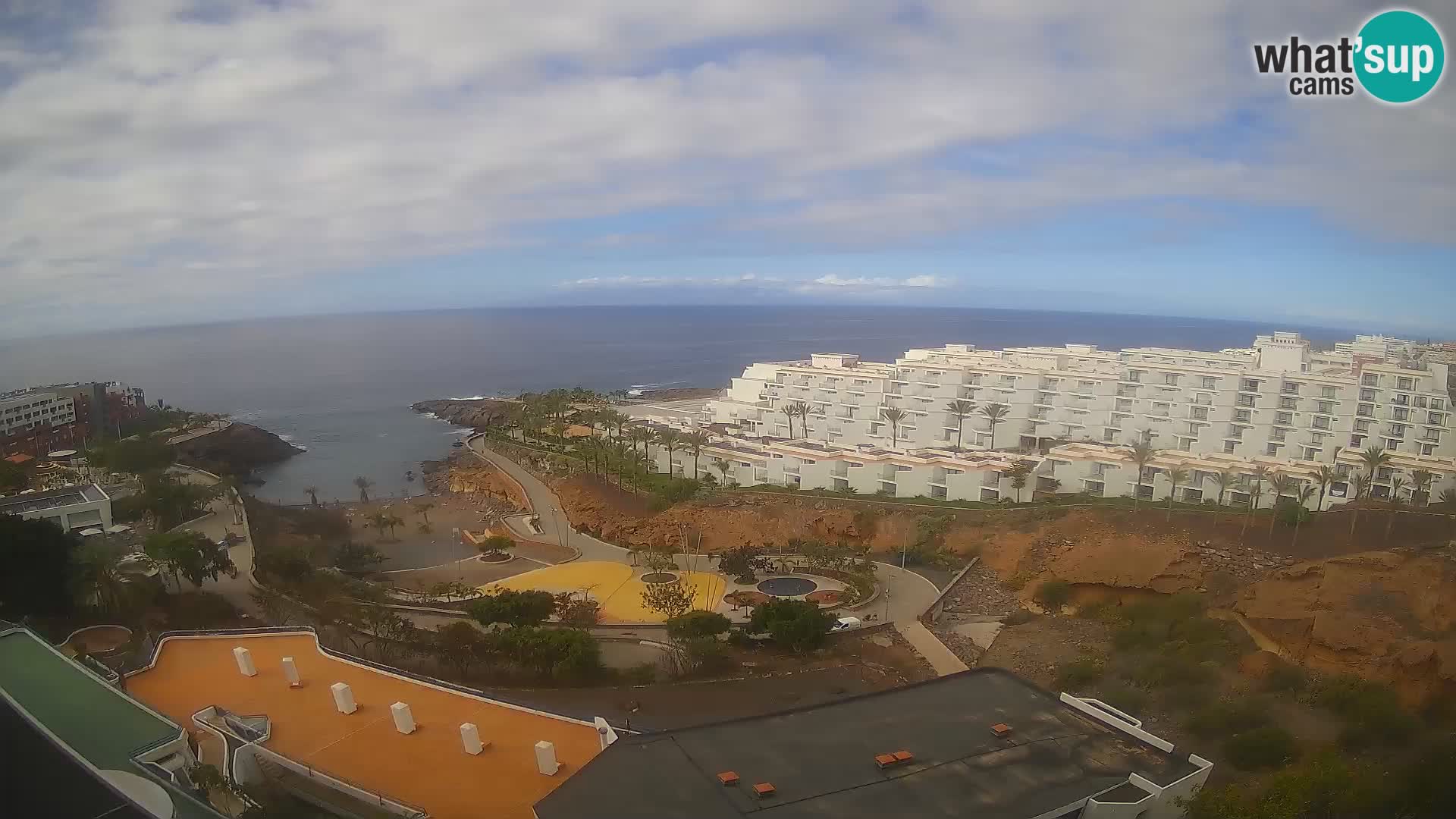 Live-Webcam Las Galgas Strand – Playa Paraiso – Insel La Gomera – Costa Adeje – Teneriffa