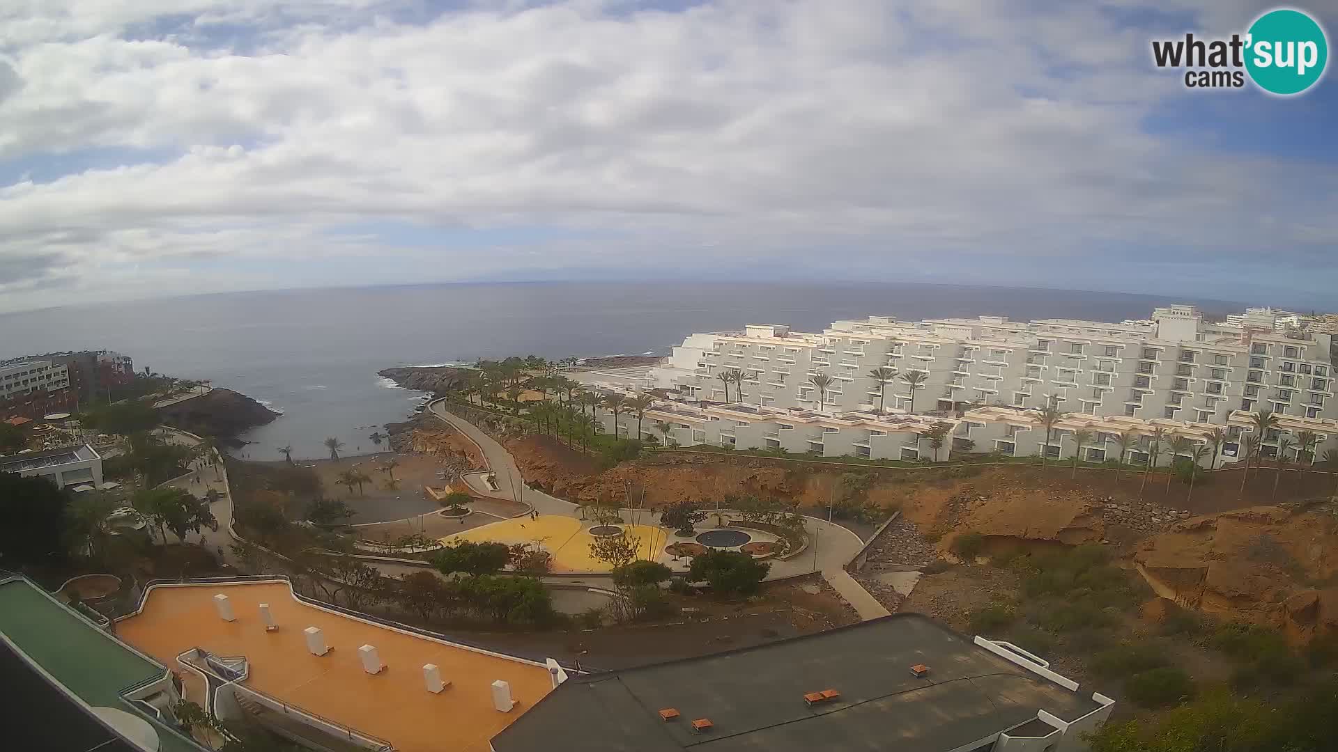 Webcam live spiaggia Las Galgas – Playa Paraiso – Isola La Gomera – Costa Adeje – Tenerife