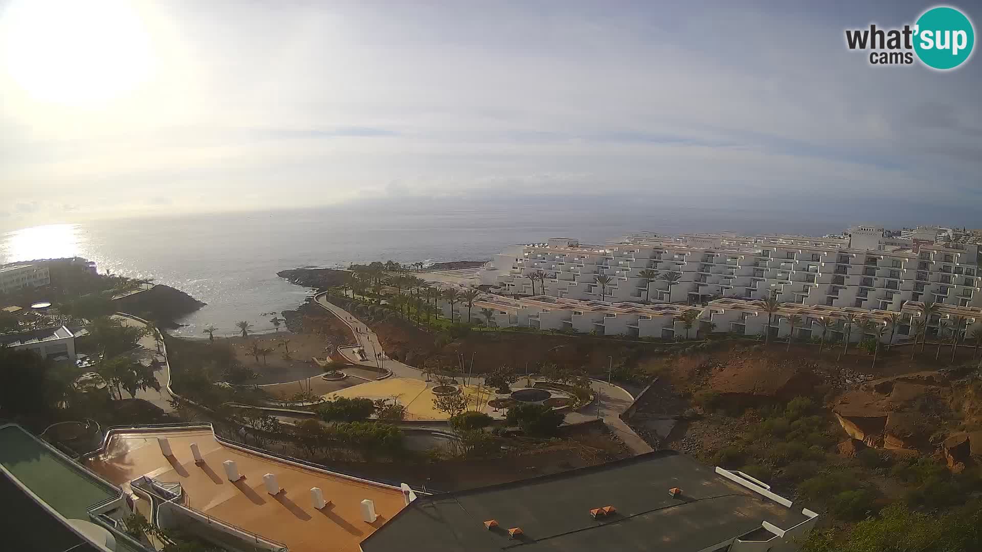 Webcam live spiaggia Las Galgas – Playa Paraiso – Isola La Gomera – Costa Adeje – Tenerife