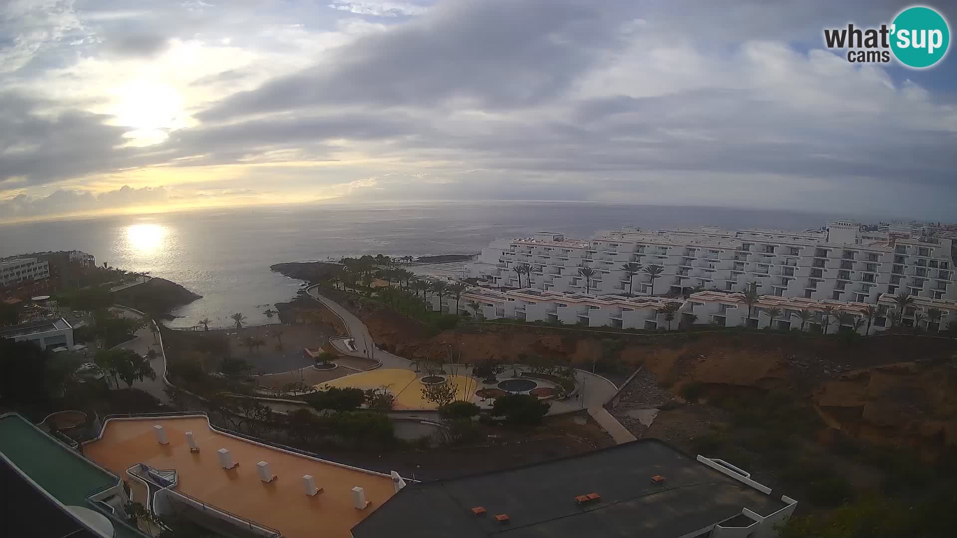 Live-Webcam Las Galgas Strand – Playa Paraiso – Insel La Gomera – Costa Adeje – Teneriffa