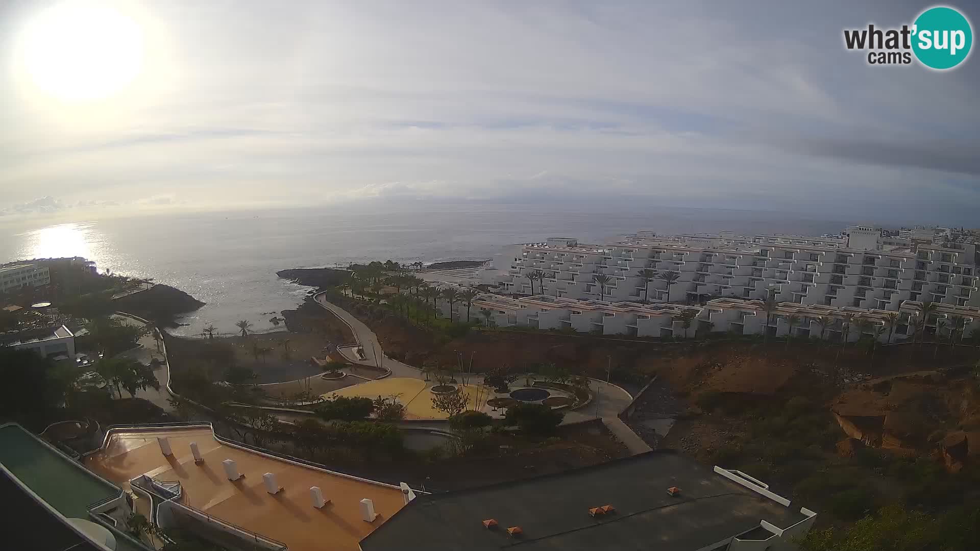 Webcam live spiaggia Las Galgas – Playa Paraiso – Isola La Gomera – Costa Adeje – Tenerife