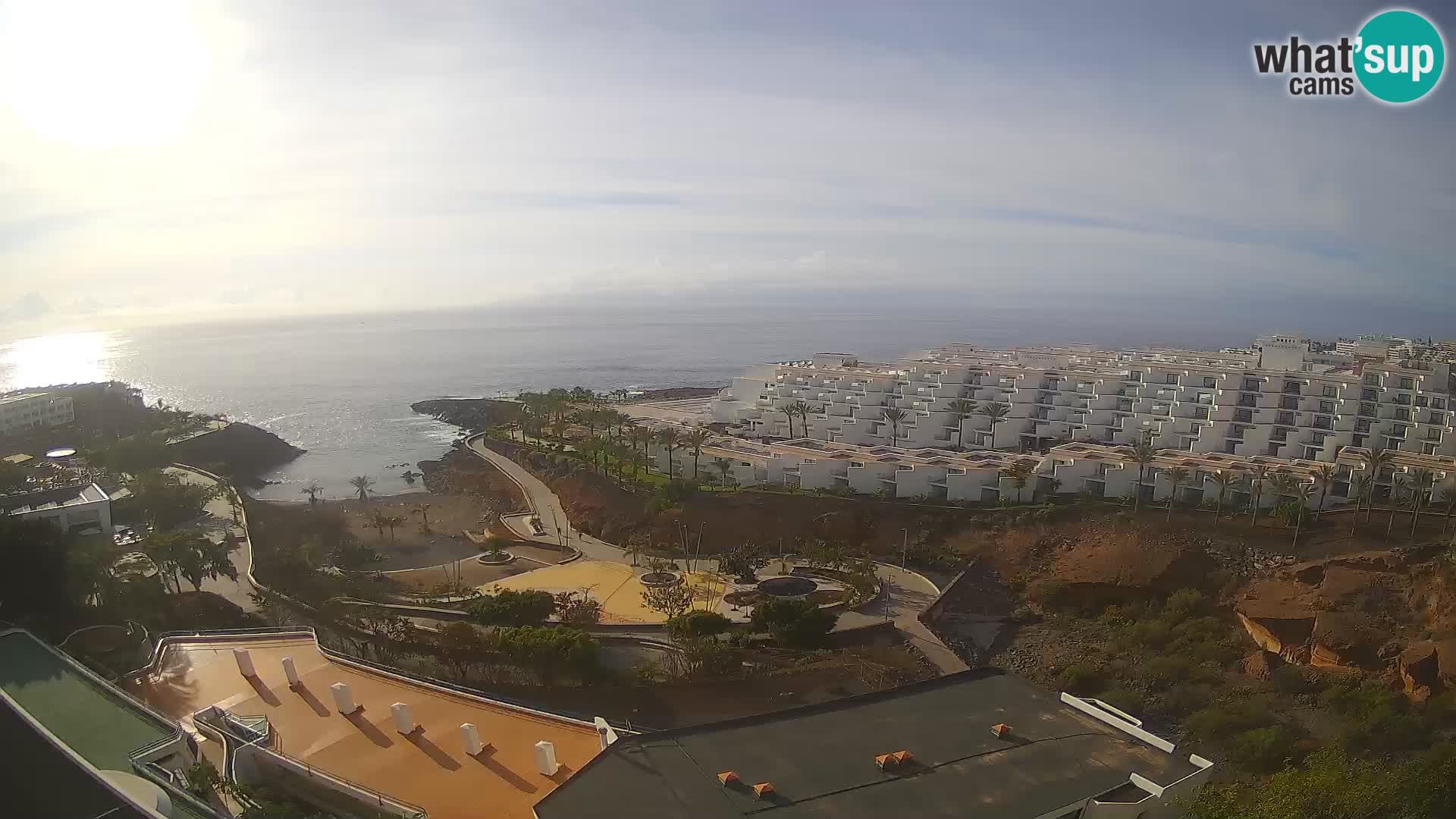 Web kamera uživo Playa de Las Galgas – Playa Paraiso – otok La Gomera – Costa Adeje – Tenerife