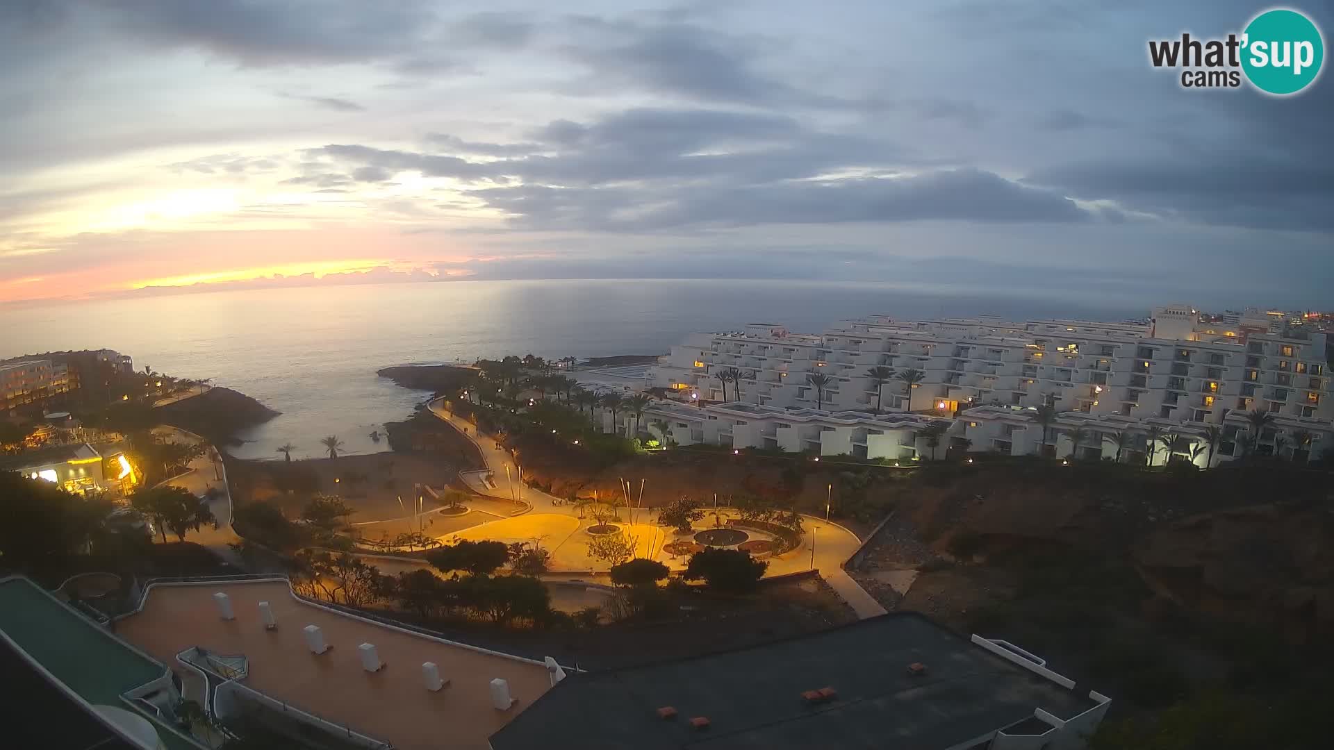 Webcam en vivo Playa de Las Galgas – Playa Paraíso – Isla de La Gomera – Costa Adeje – Tenerife