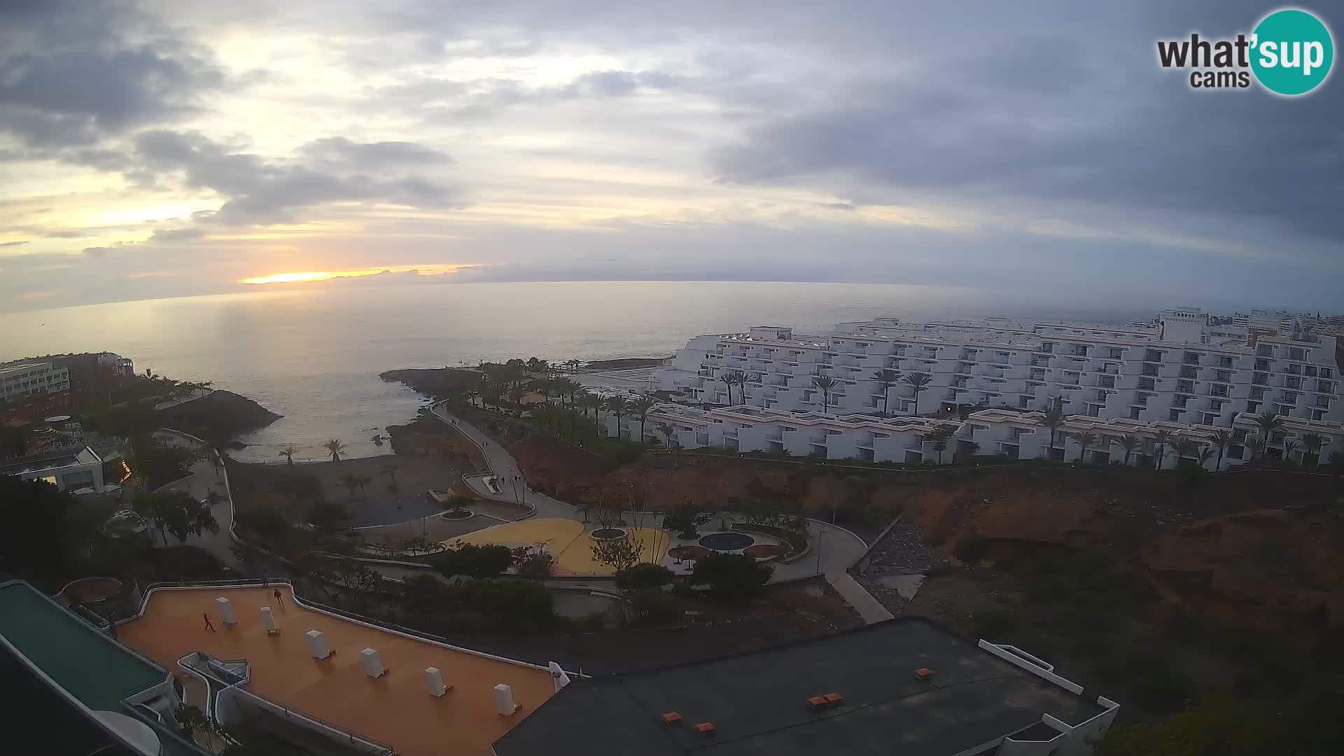 Webcam live spiaggia Las Galgas – Playa Paraiso – Isola La Gomera – Costa Adeje – Tenerife