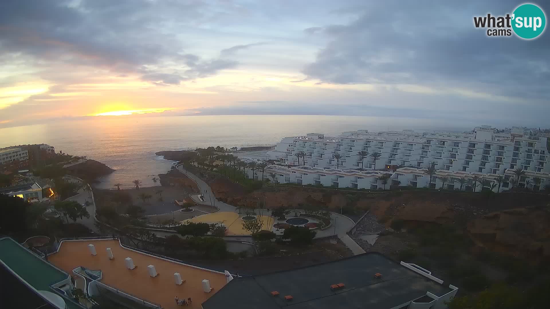 Live-Webcam Las Galgas Strand – Playa Paraiso – Insel La Gomera – Costa Adeje – Teneriffa