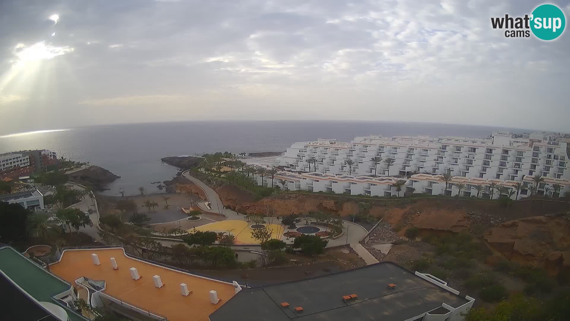 Webcam en vivo Playa de Las Galgas – Playa Paraíso – Isla de La Gomera – Costa Adeje – Tenerife