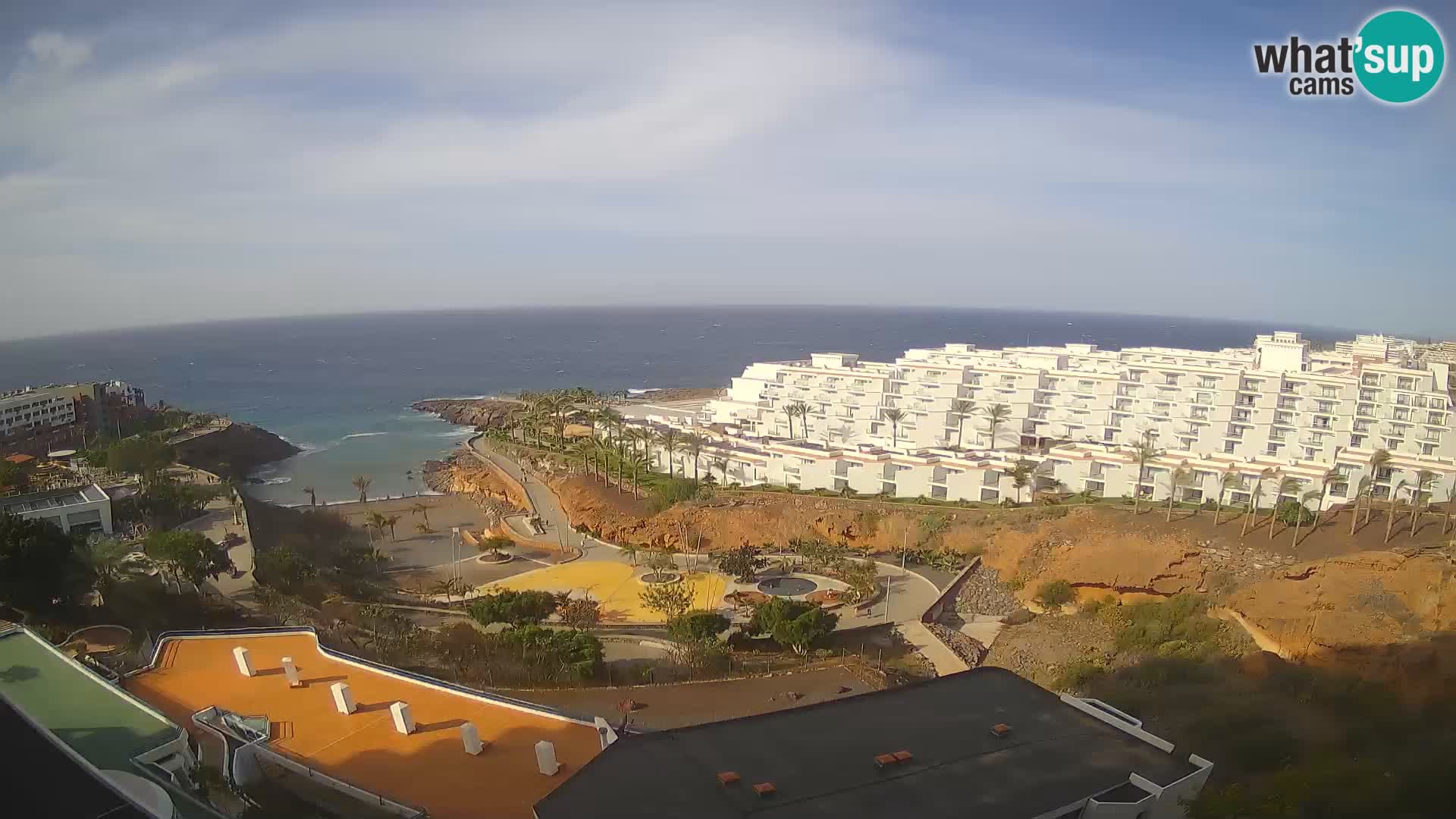 Webcam en vivo Playa de Las Galgas – Playa Paraíso – Isla de La Gomera – Costa Adeje – Tenerife