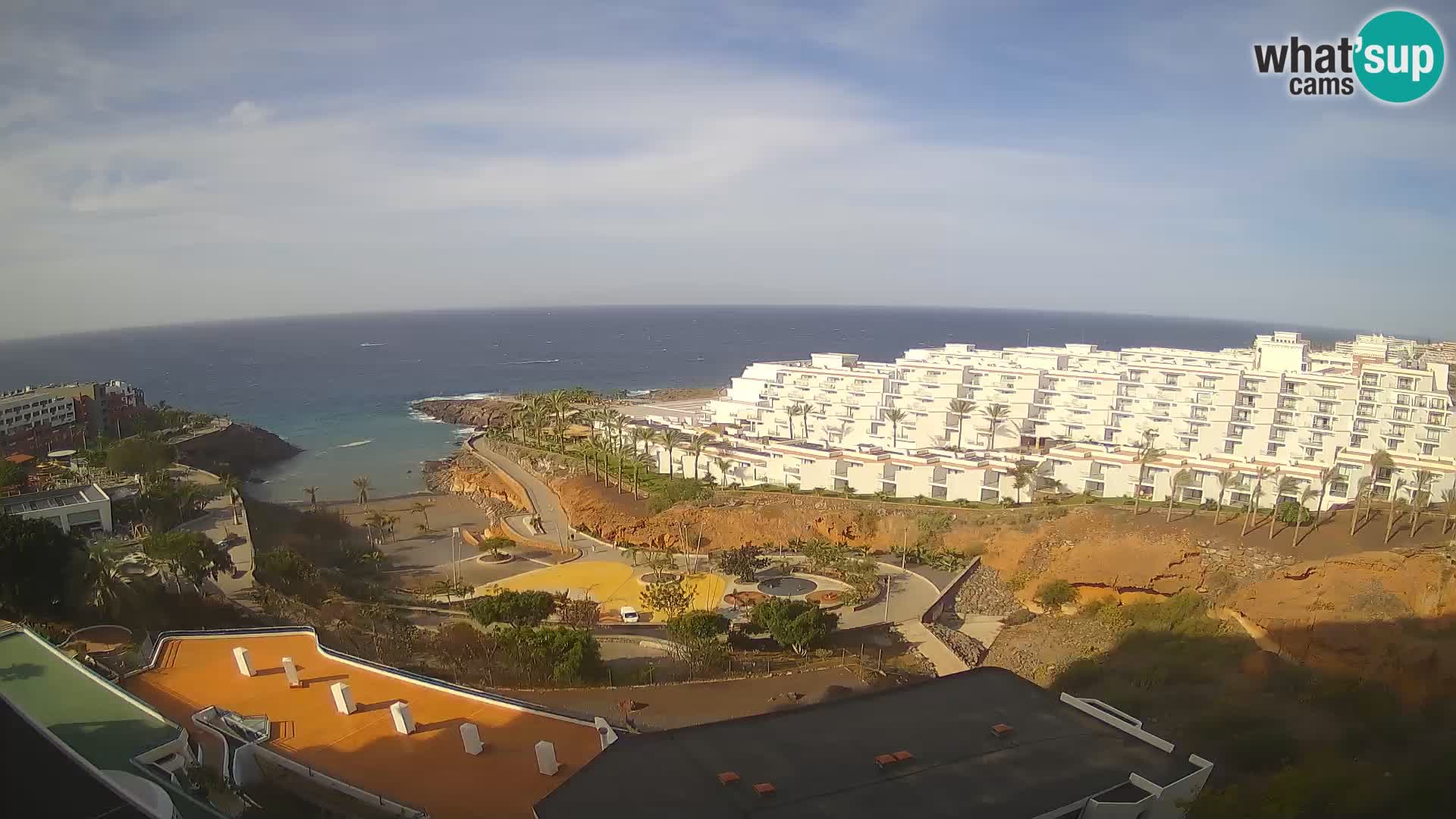 Webcam en vivo Playa de Las Galgas – Playa Paraíso – Isla de La Gomera – Costa Adeje – Tenerife