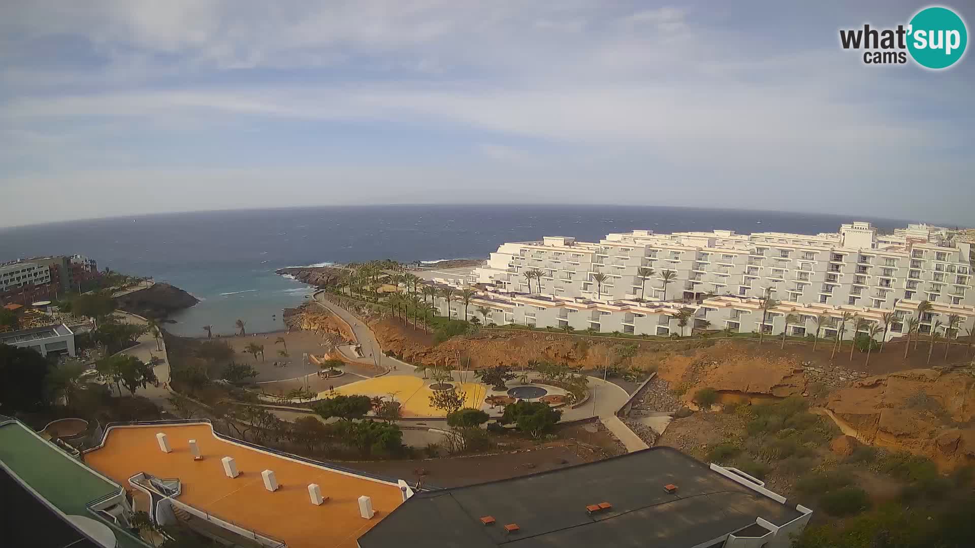 Web kamera uživo Playa de Las Galgas – Playa Paraiso – otok La Gomera – Costa Adeje – Tenerife