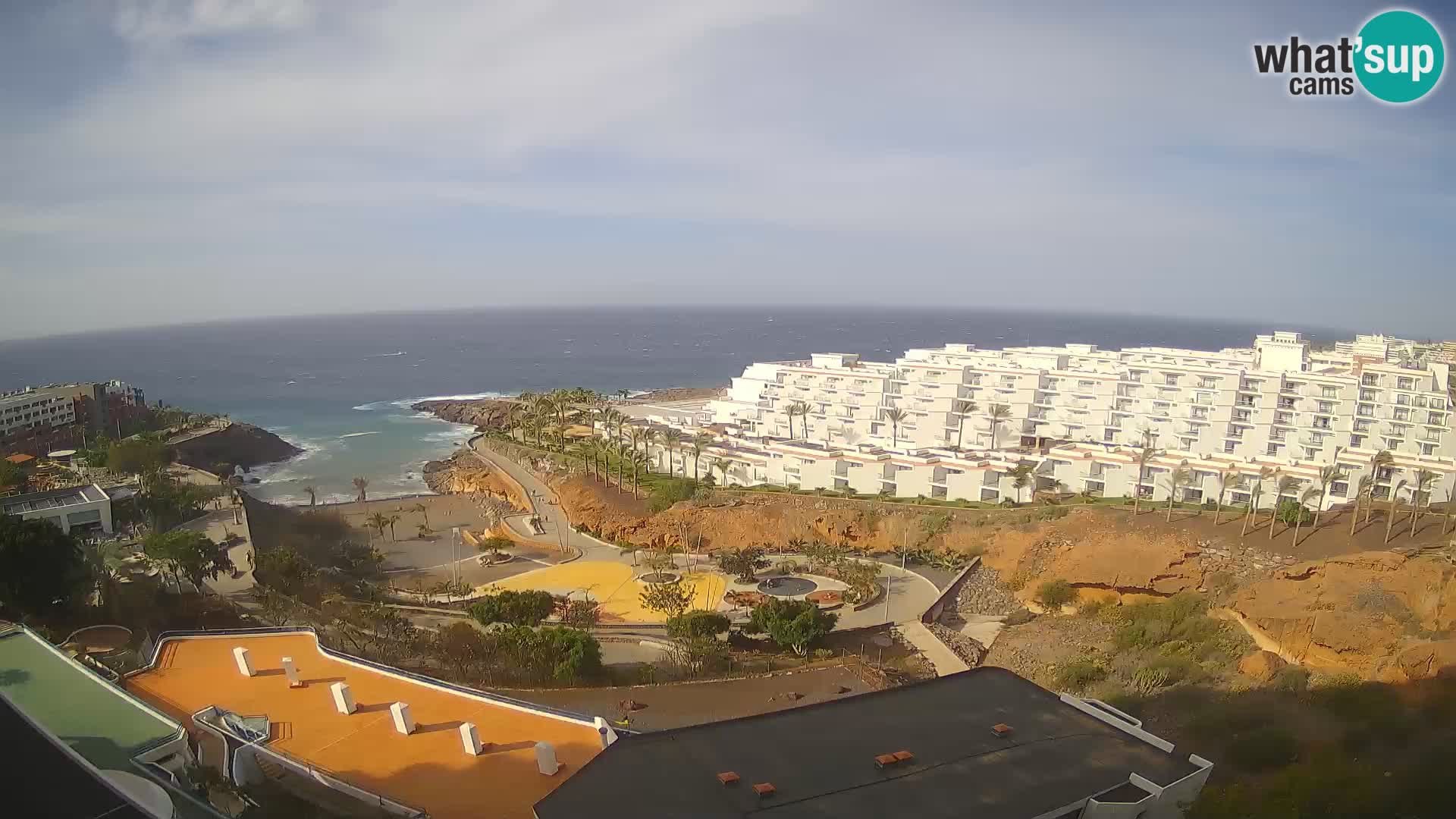 Web kamera uživo Playa de Las Galgas – Playa Paraiso – otok La Gomera – Costa Adeje – Tenerife