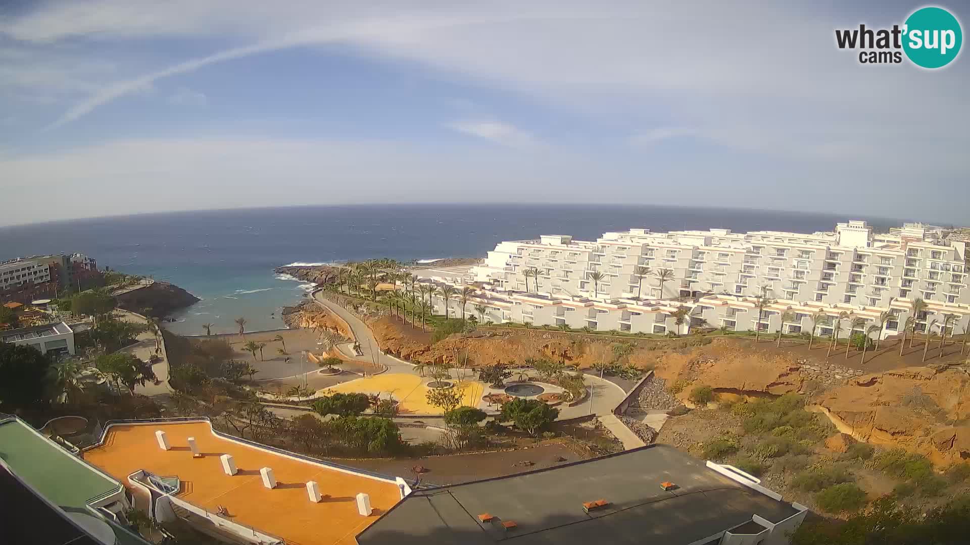 Webcam en vivo Playa de Las Galgas – Playa Paraíso – Isla de La Gomera – Costa Adeje – Tenerife