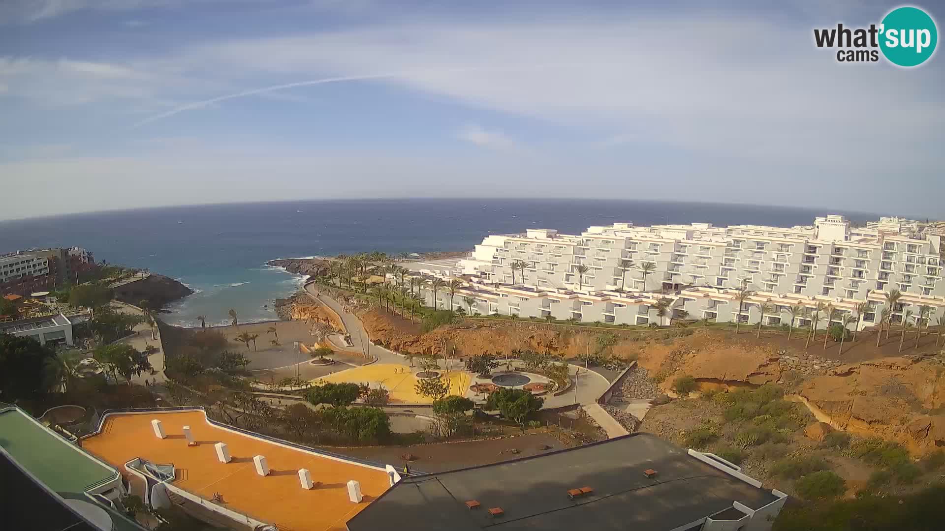 Webcam en vivo Playa de Las Galgas – Playa Paraíso – Isla de La Gomera – Costa Adeje – Tenerife