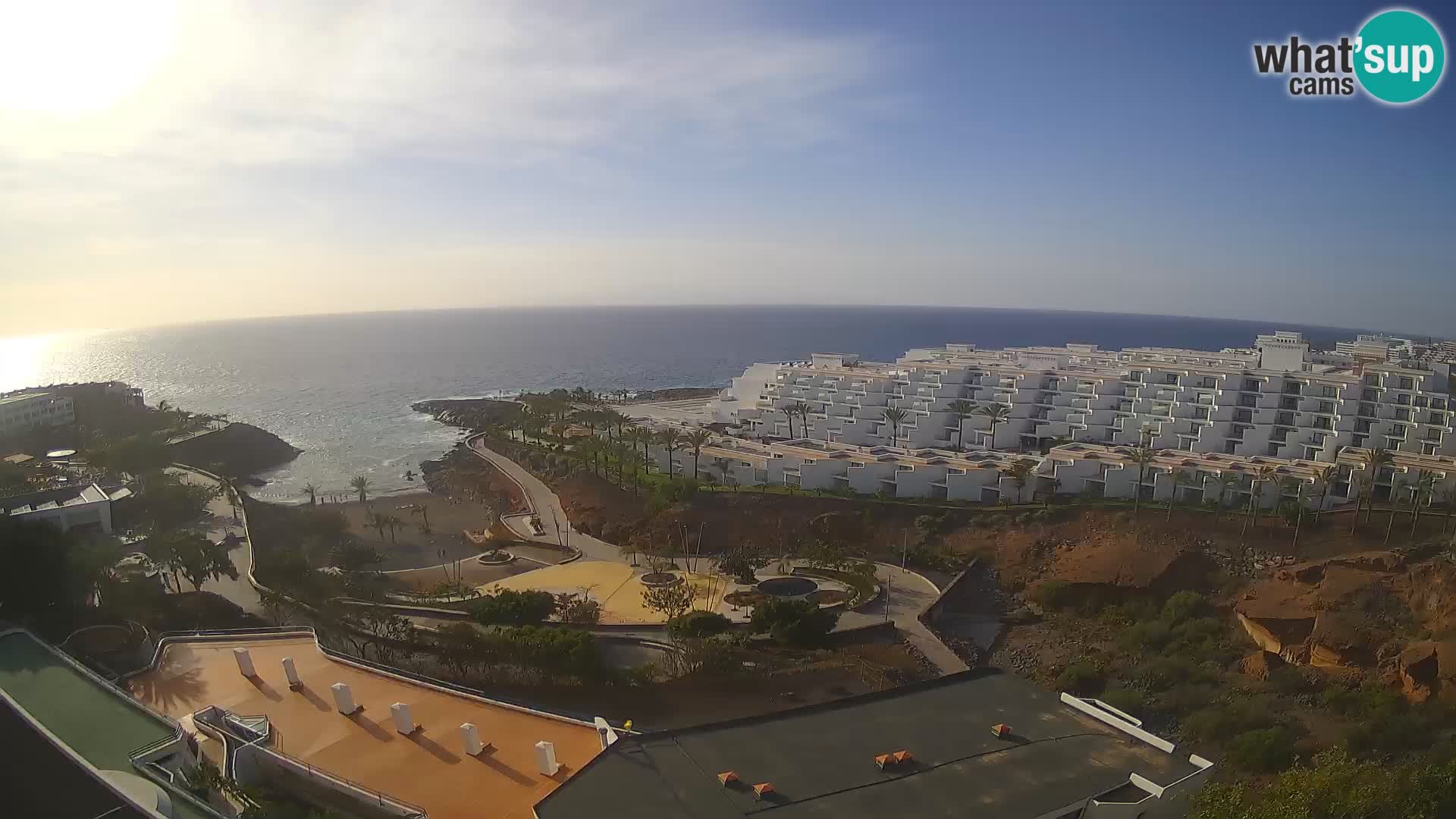 Live-Webcam Las Galgas Strand – Playa Paraiso – Insel La Gomera – Costa Adeje – Teneriffa