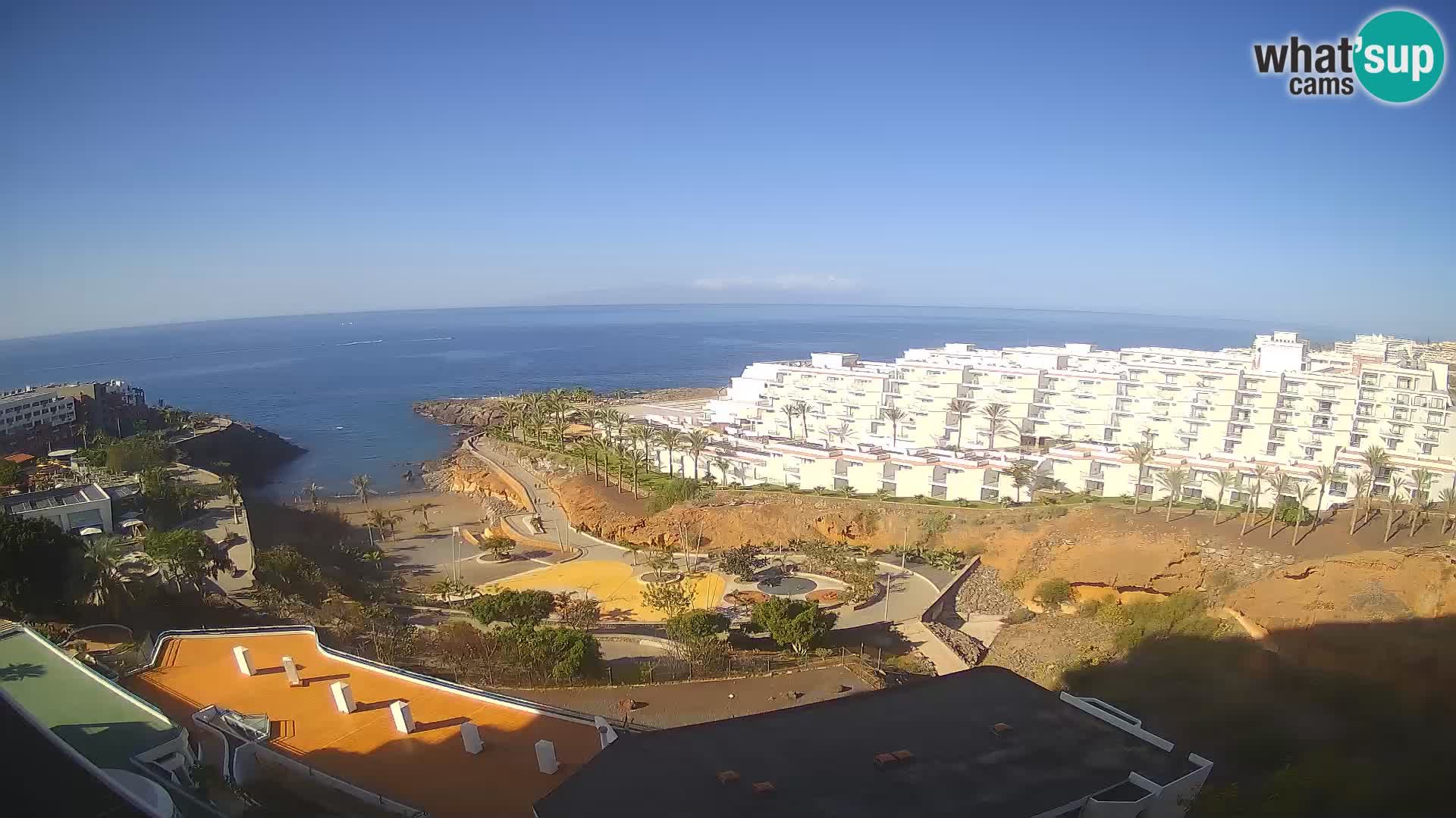 Webcam live spiaggia Las Galgas – Playa Paraiso – Isola La Gomera – Costa Adeje – Tenerife